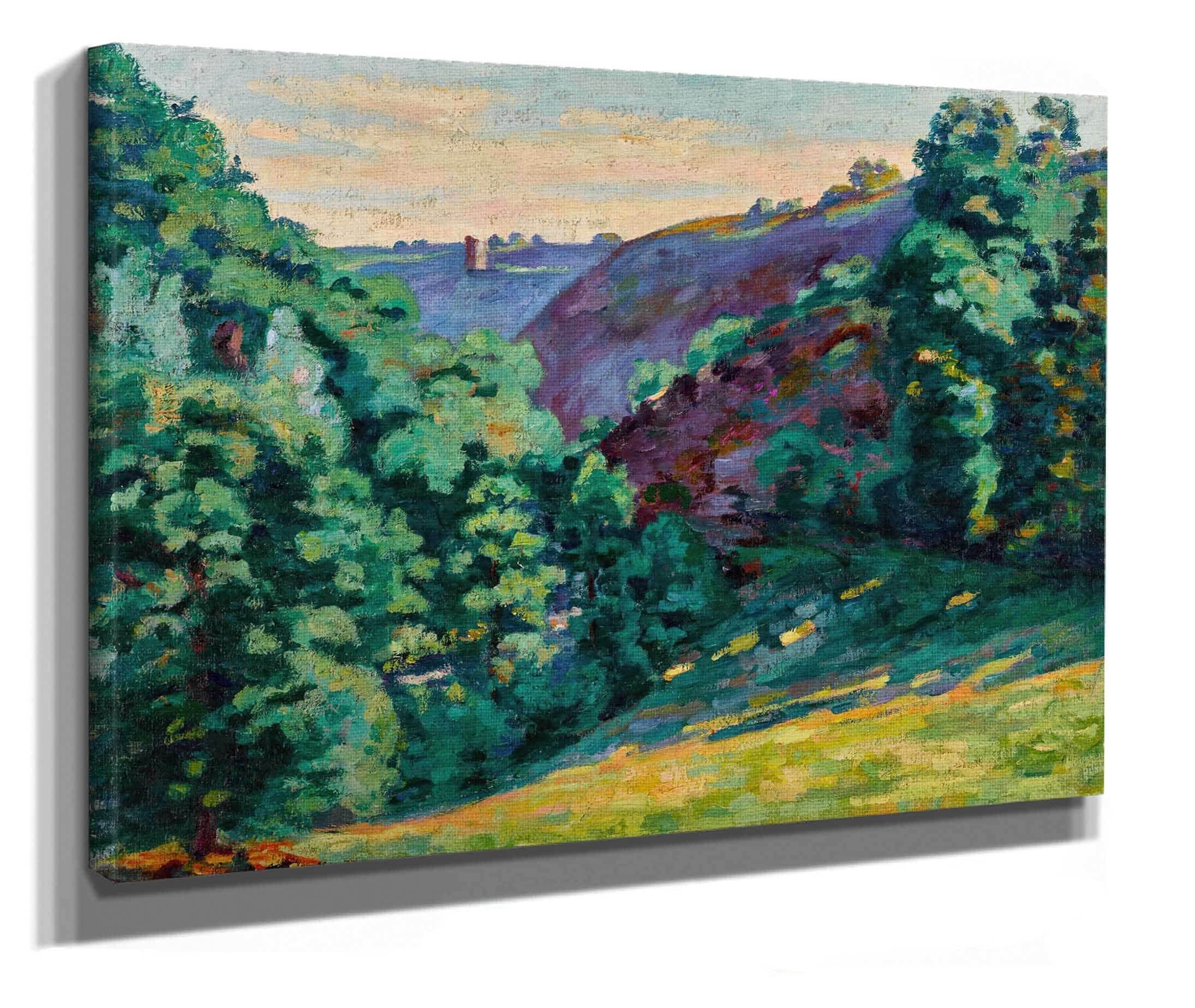 Le Ravin De La Folie Vue De Chateau Crozant by Armand Guillaumin - Image 2