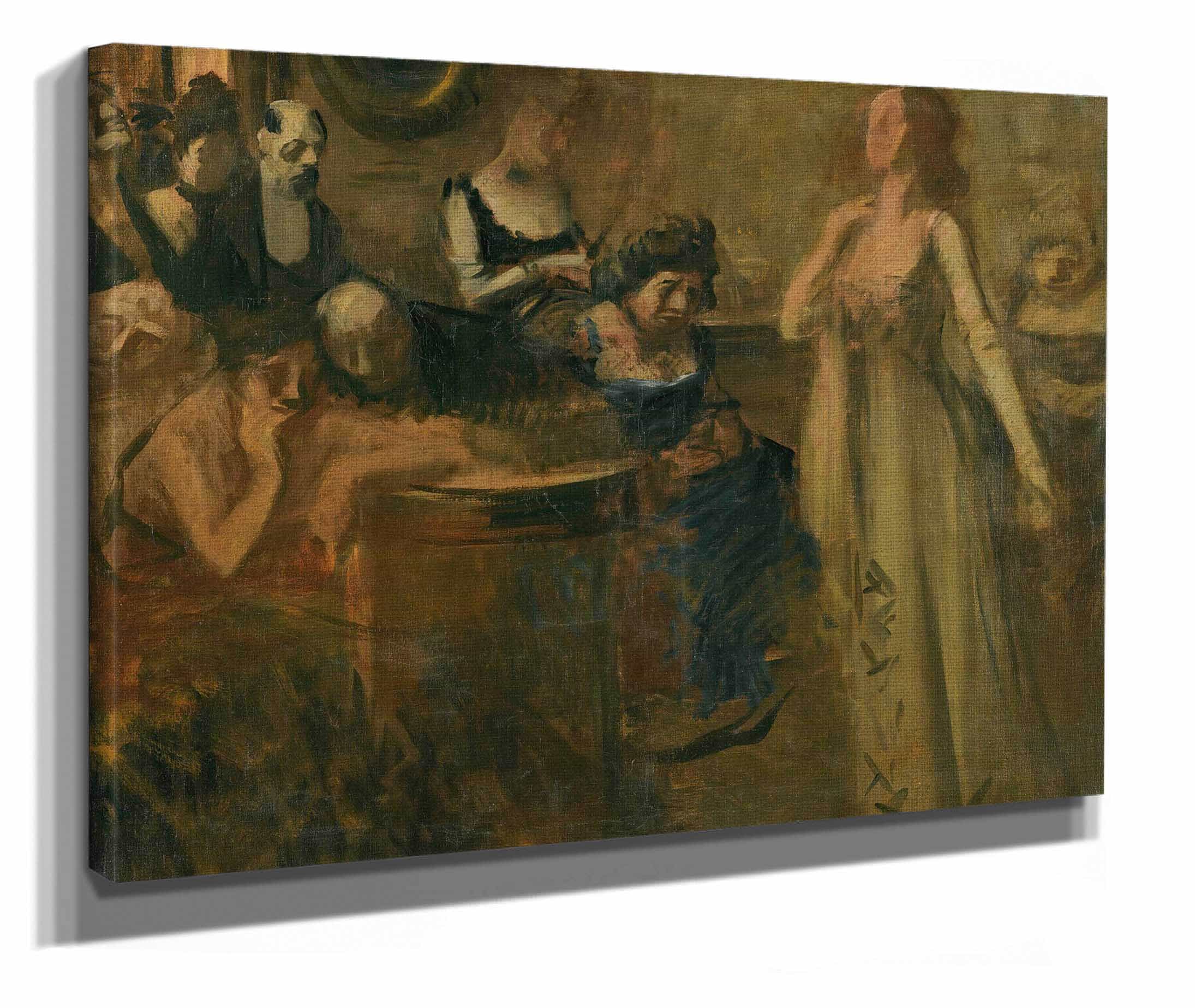 Le Recital by Jean Louis Forain - Image 2