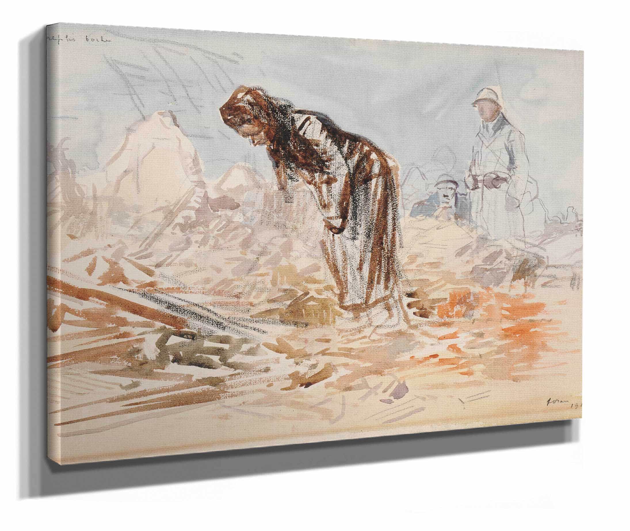 Le Repli Boche by Jean Louis Forain - Image 2