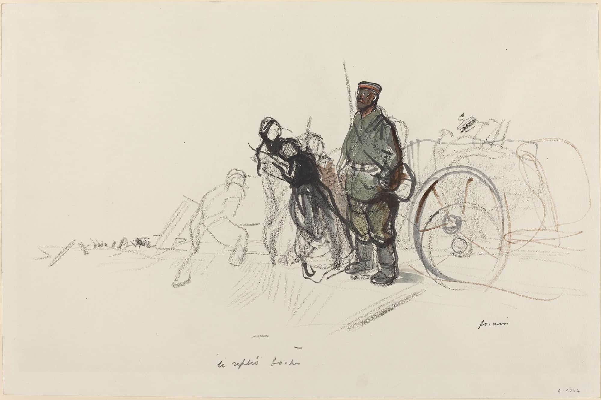 Le Replis Boche by Jean Louis Forain