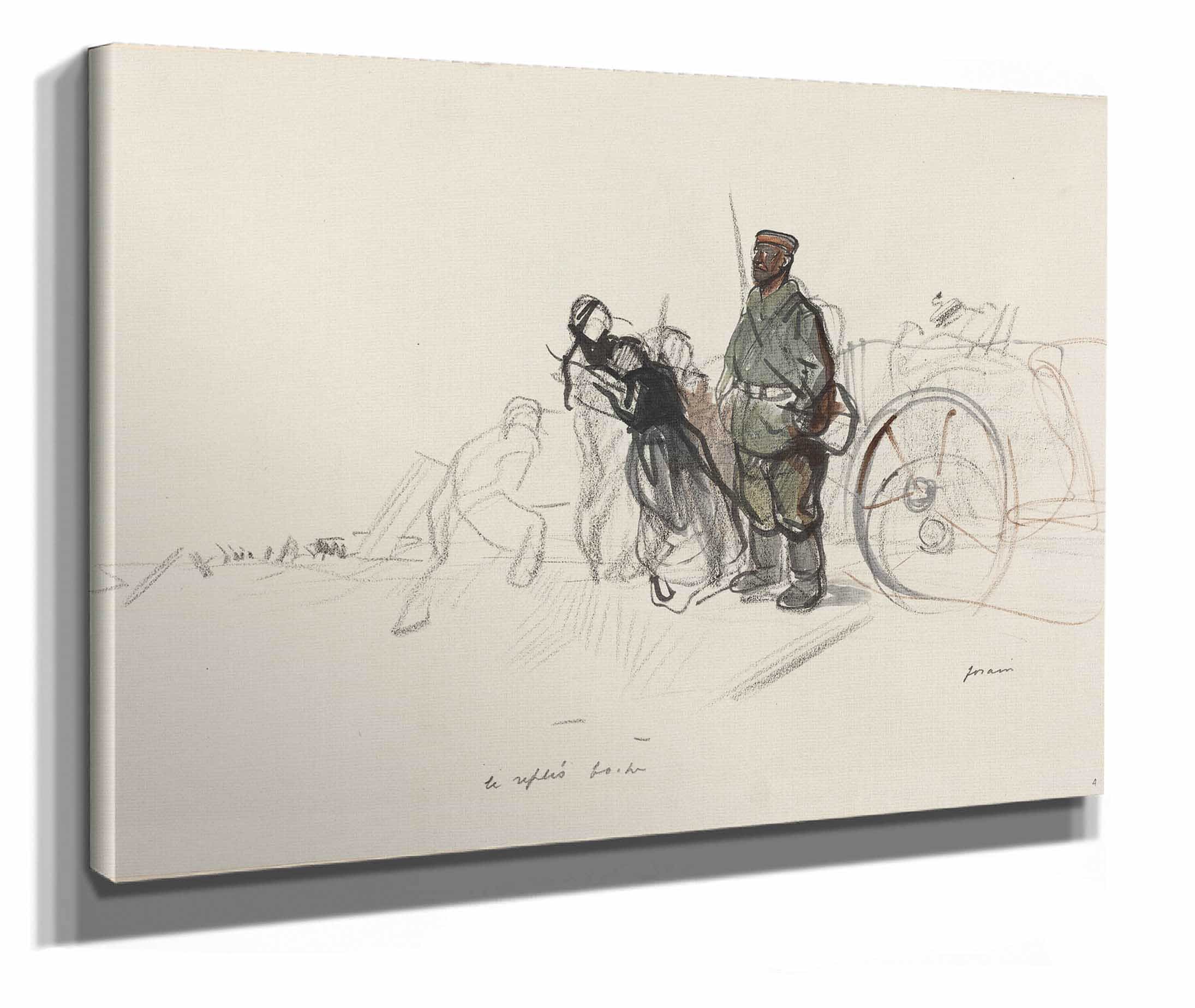 Le Replis Boche by Jean Louis Forain - Image 2