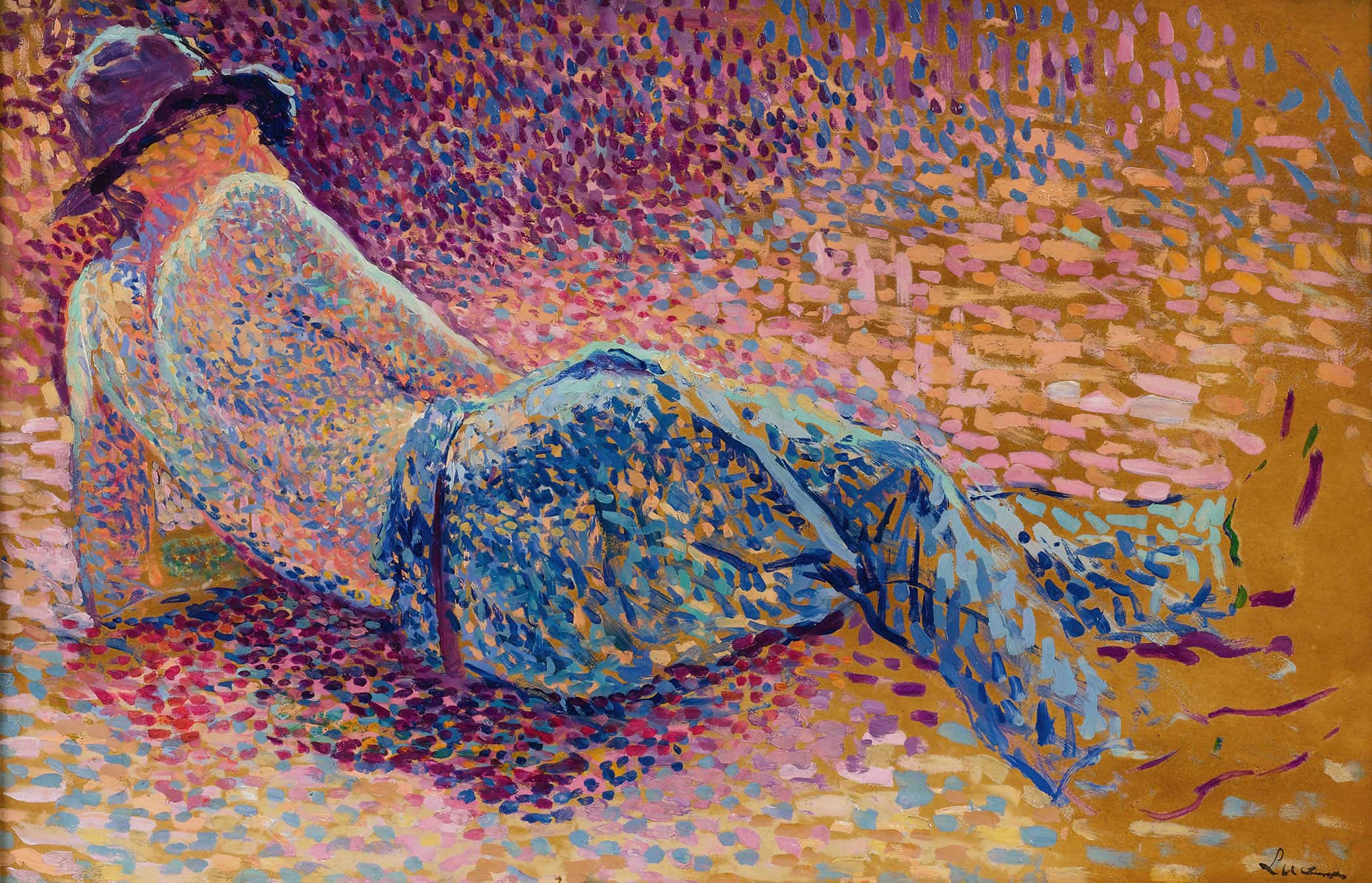 Le Repos De Louvrier by Maximilien Luce - Image 2