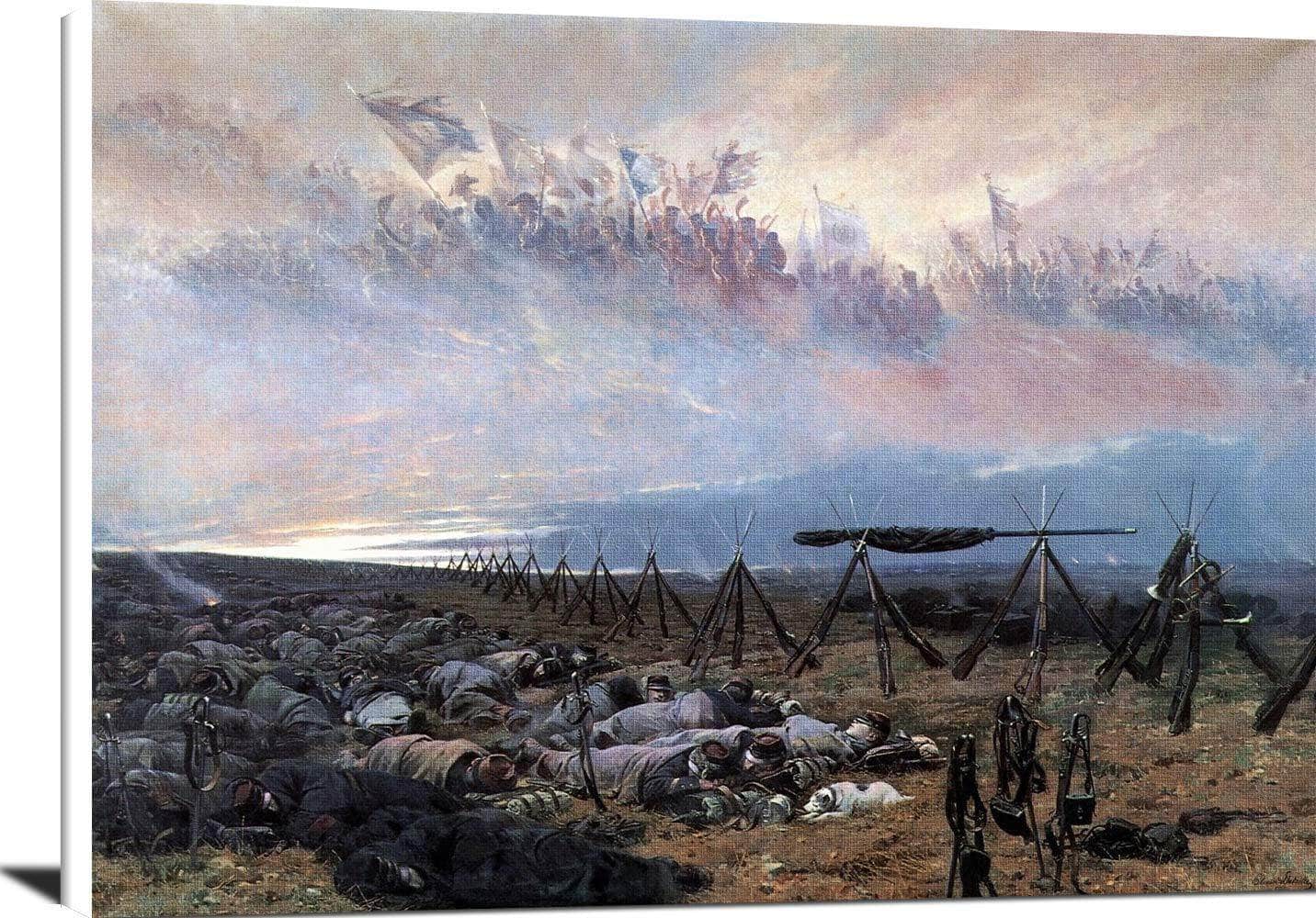 Le Reve The Dream Painting Edouard Detaille Canvas Art