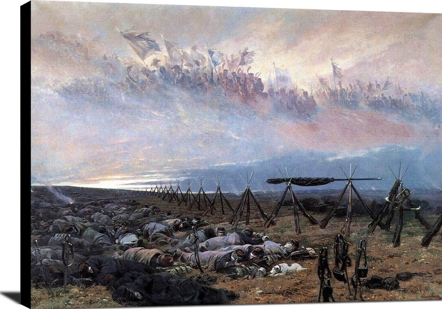 Le Reve The Dream Painting Edouard Detaille Canvas Art - Image 2