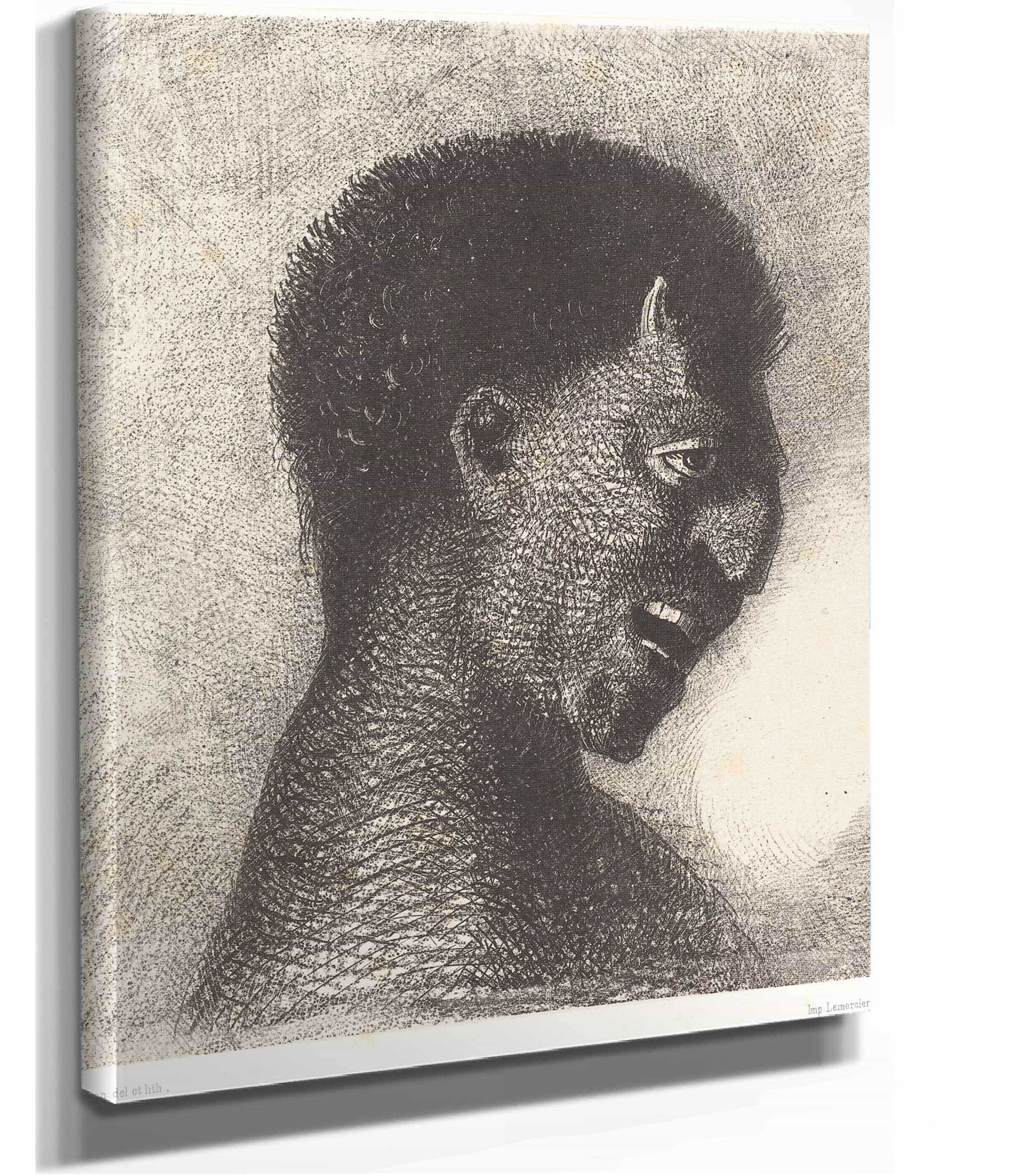 Le Satyre Au Cynique Sourire The Satyr With The Cynical Smile by Odilon Redon - Image 2