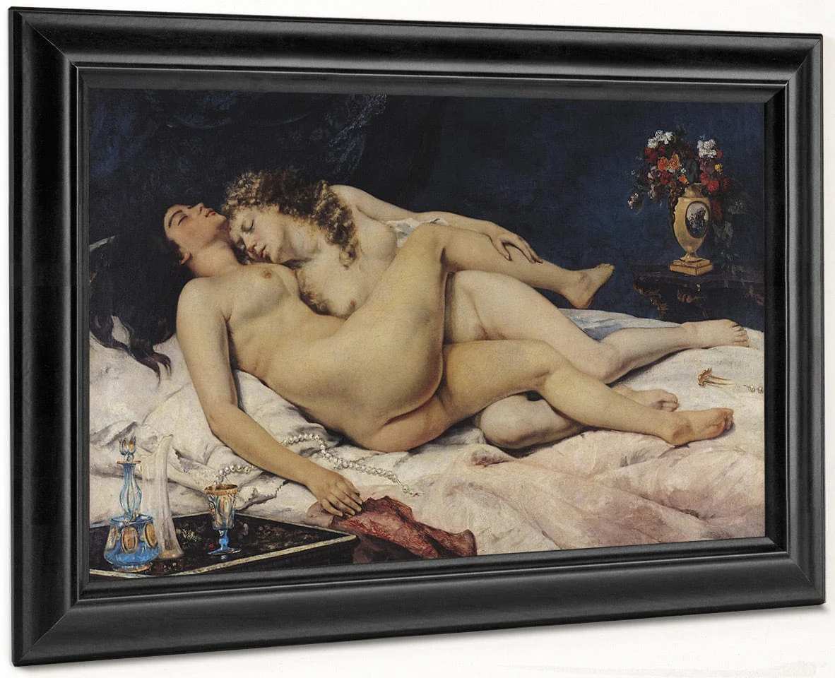 Le Sommeil By Jean Desire Gustave Courbet - Image 8