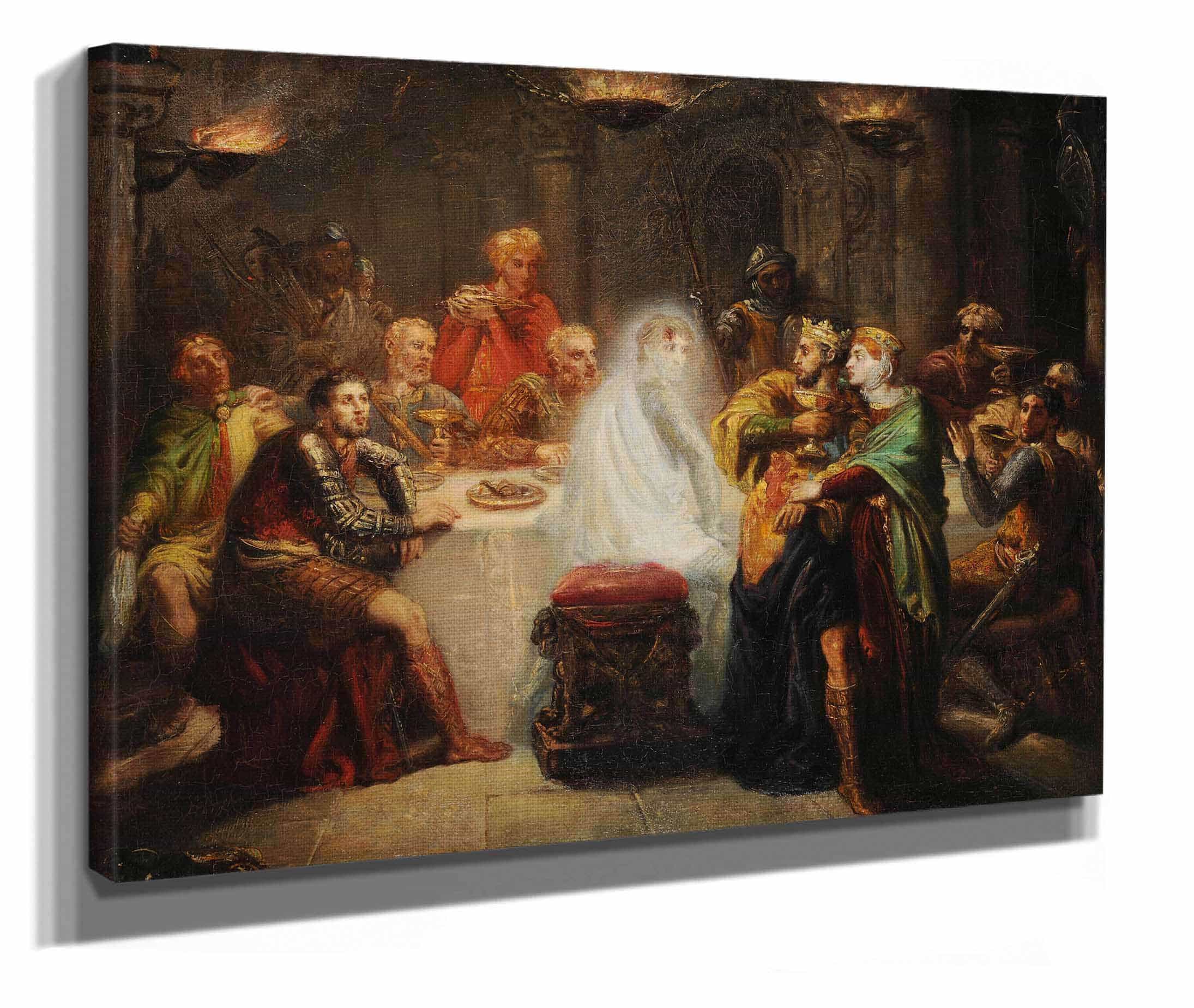 Le Spectre De Banquo by Theodore Chasseriau - Image 2