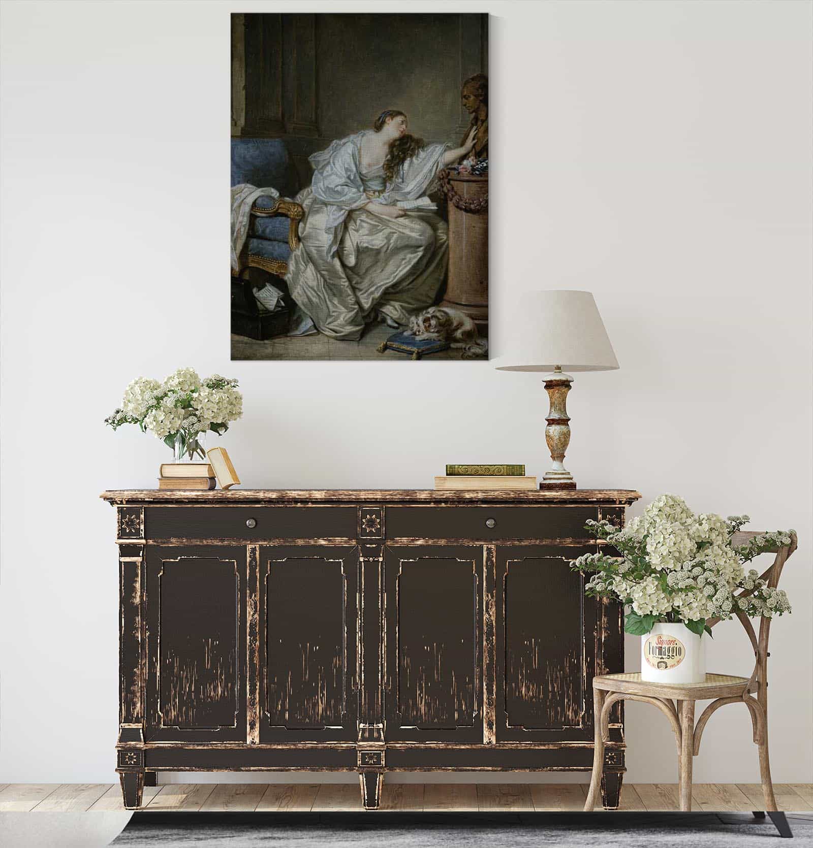 Le Tendre Ressouvenir Tender Memory by Jean Baptiste Greuze - Image 4