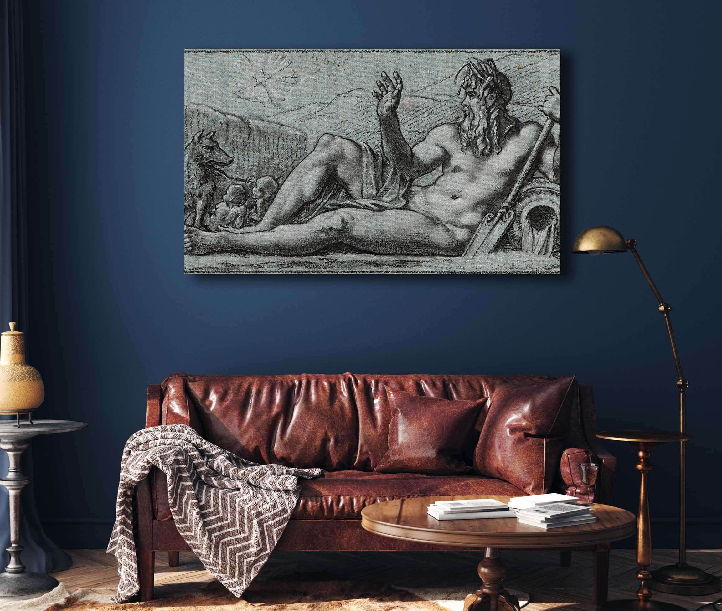 Le Tibre Voit Se Lever Lastre Naissant by Pierre Paul Prudhon - Image 4