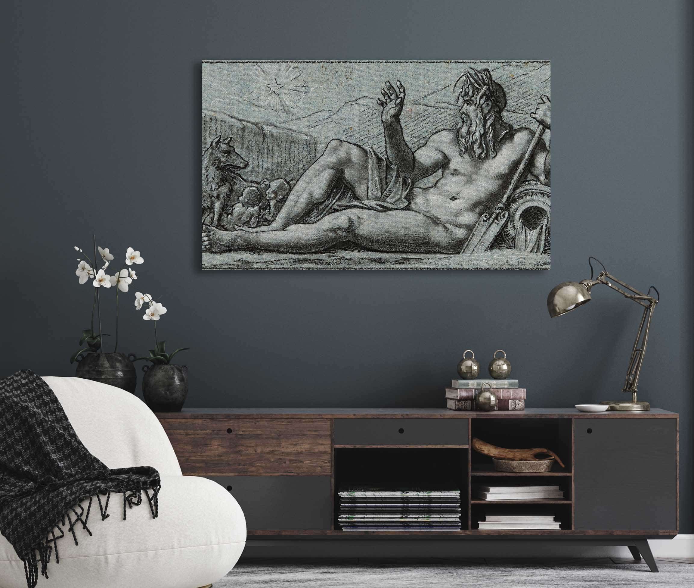 Le Tibre Voit Se Lever Lastre Naissant by Pierre Paul Prudhon - Image 5