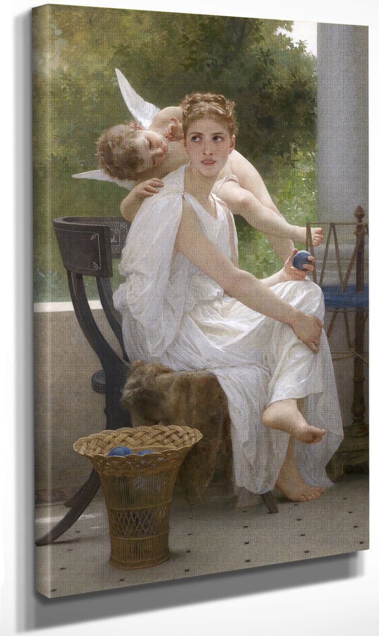 Le Travail Interrompu By William Adolphe Bouguereau