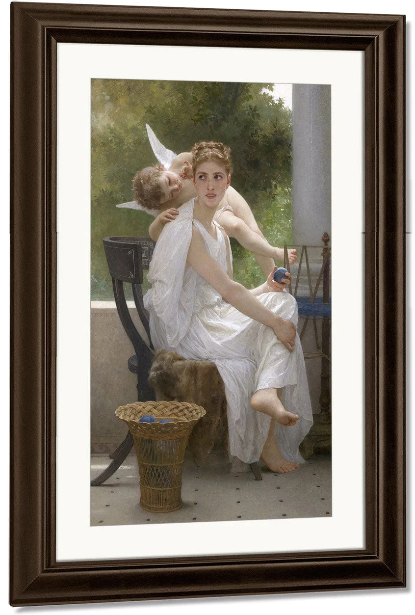 Le Travail Interrompu By William Adolphe Bouguereau - Image 4
