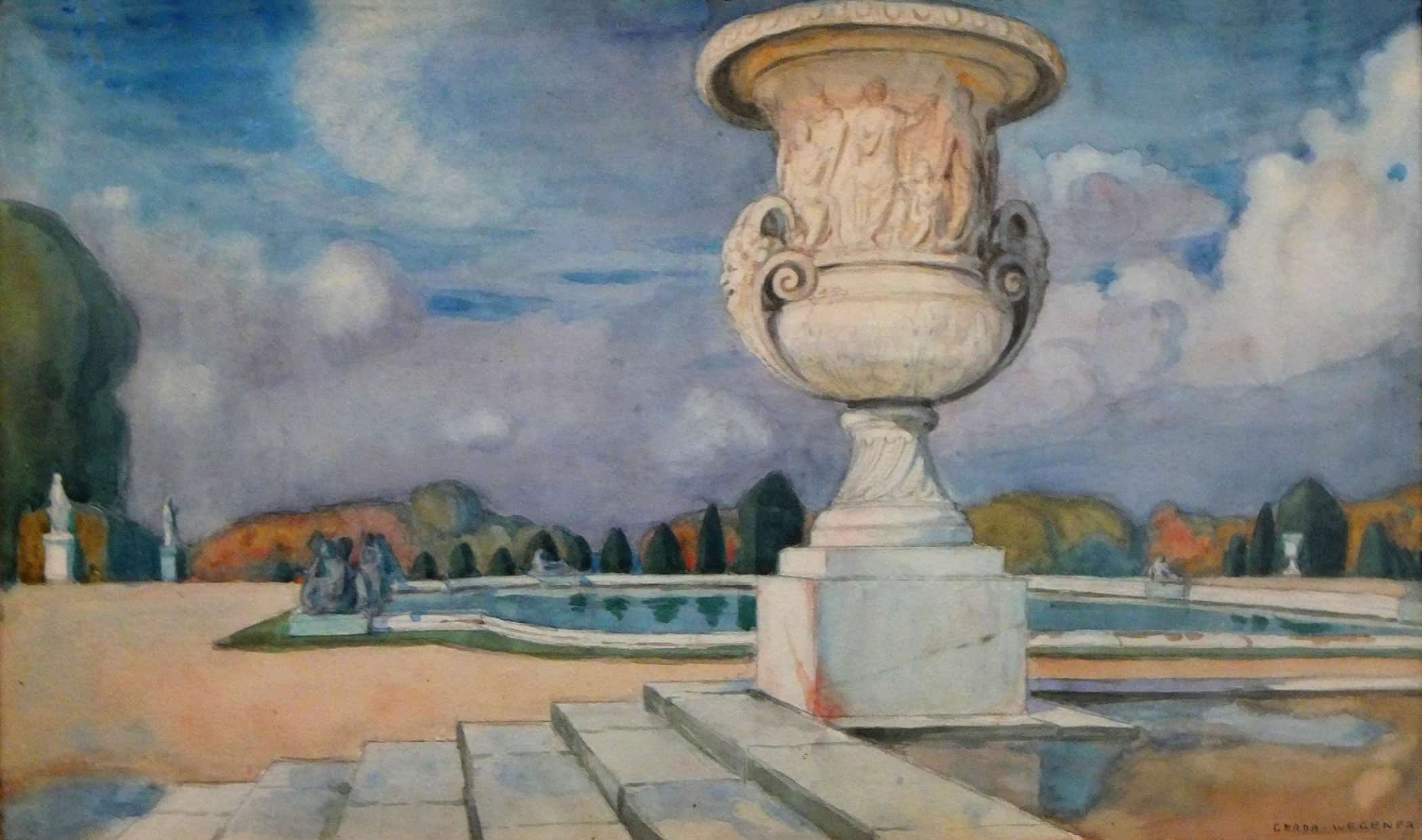 Le Vase De La Paix Versailles by Gerda Wegener - Image 2