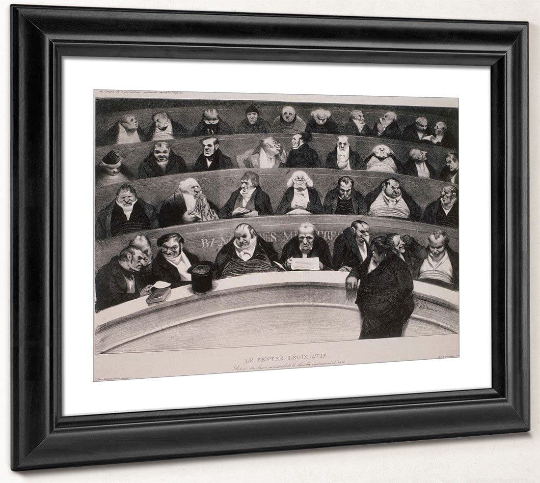 Le Ventre Legislatif 1 By Honore Daumier - Image 4