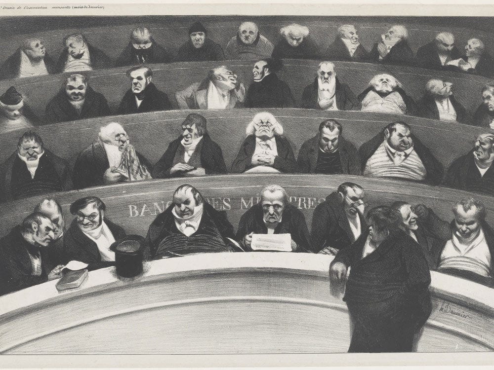 Le Ventre Legislatif (The Legislative Belly) By Honore Daumier - Image 5