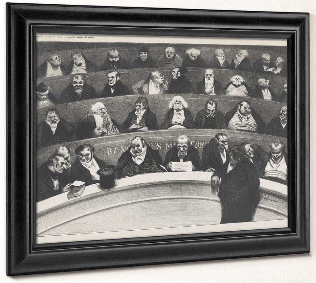 Le Ventre Legislatif (The Legislative Belly) By Honore Daumier - Image 6