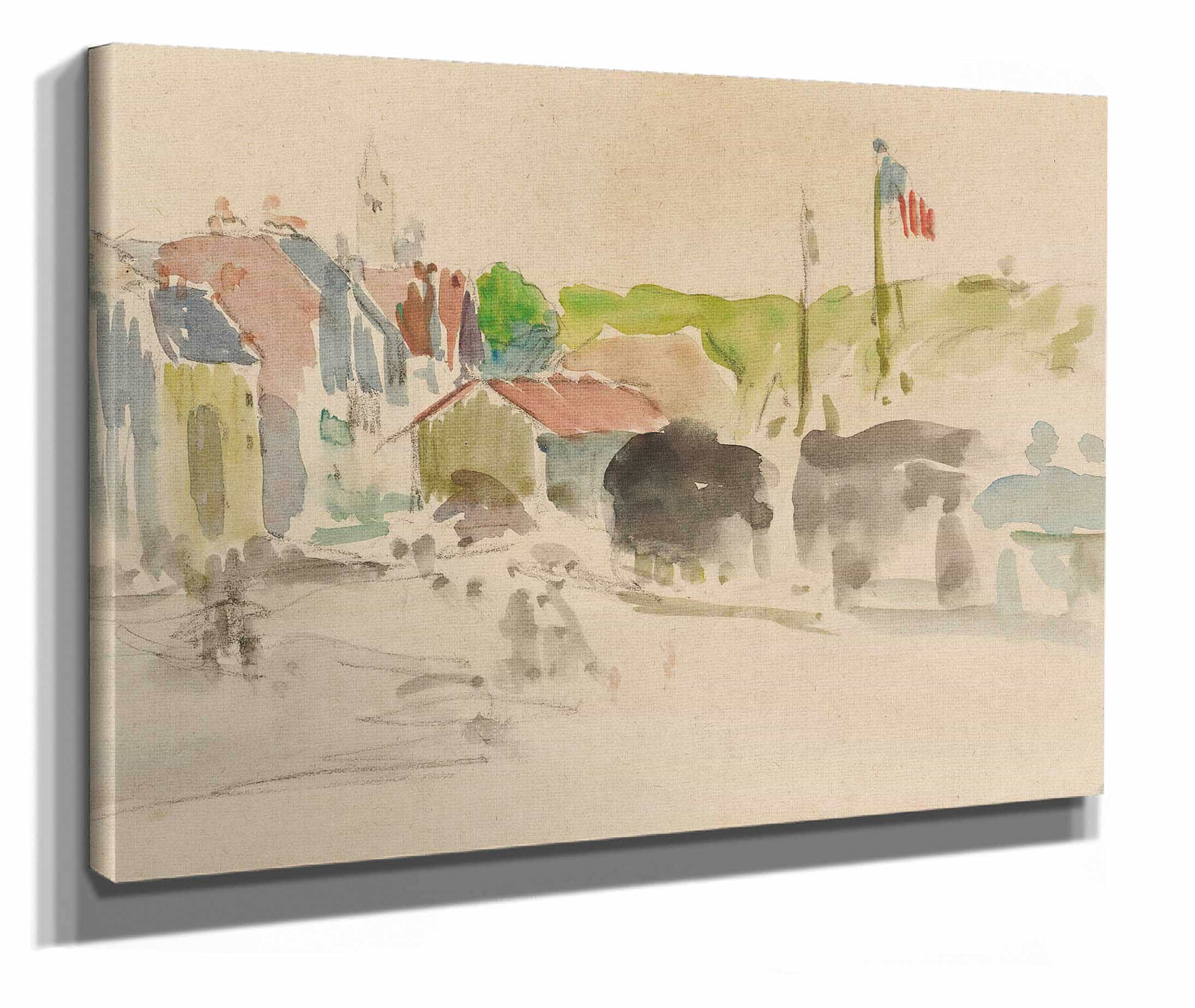 Le Village by Paul Gauguin - Image 2