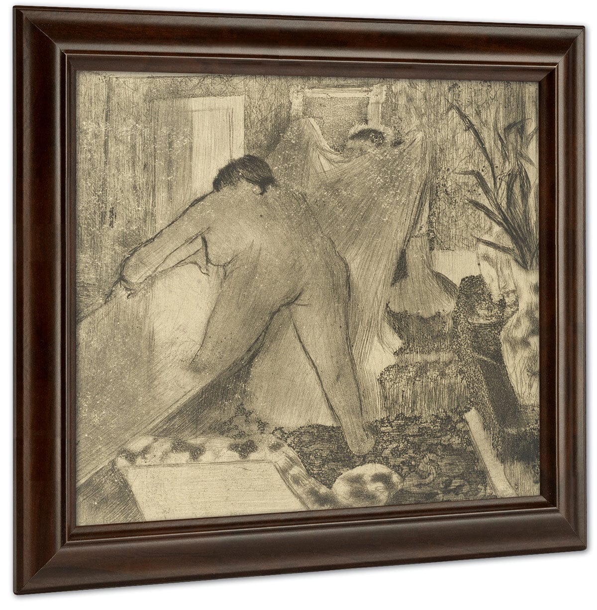 Leaving The Bath (La Sortie Du Bain) By Edgar Degas - Image 4