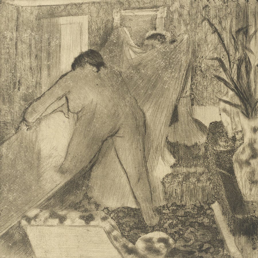 Leaving The Bath (La Sortie Du Bain) By Edgar Degas - Image 5