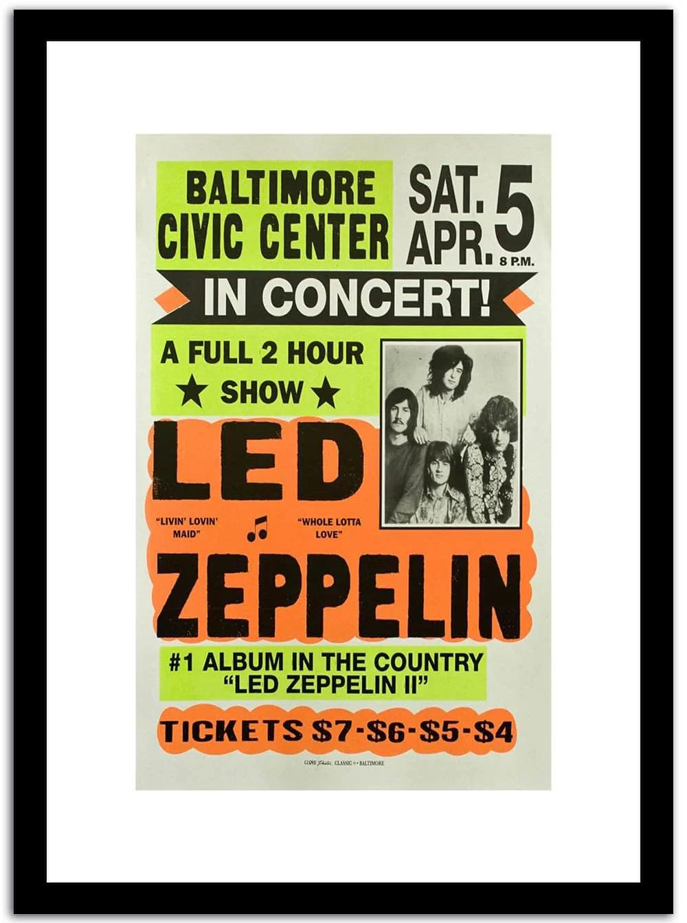 Led Zeppelin Wpa Vintage Advertising