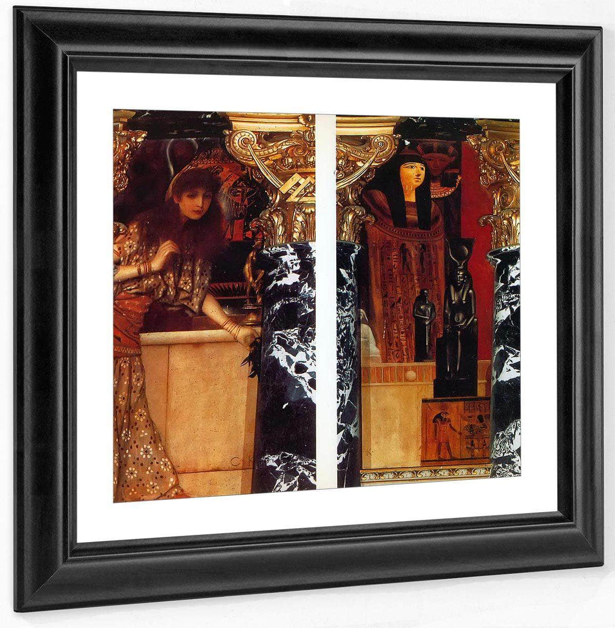 Left Greek Art 1890 1891 By Klimt - Image 2