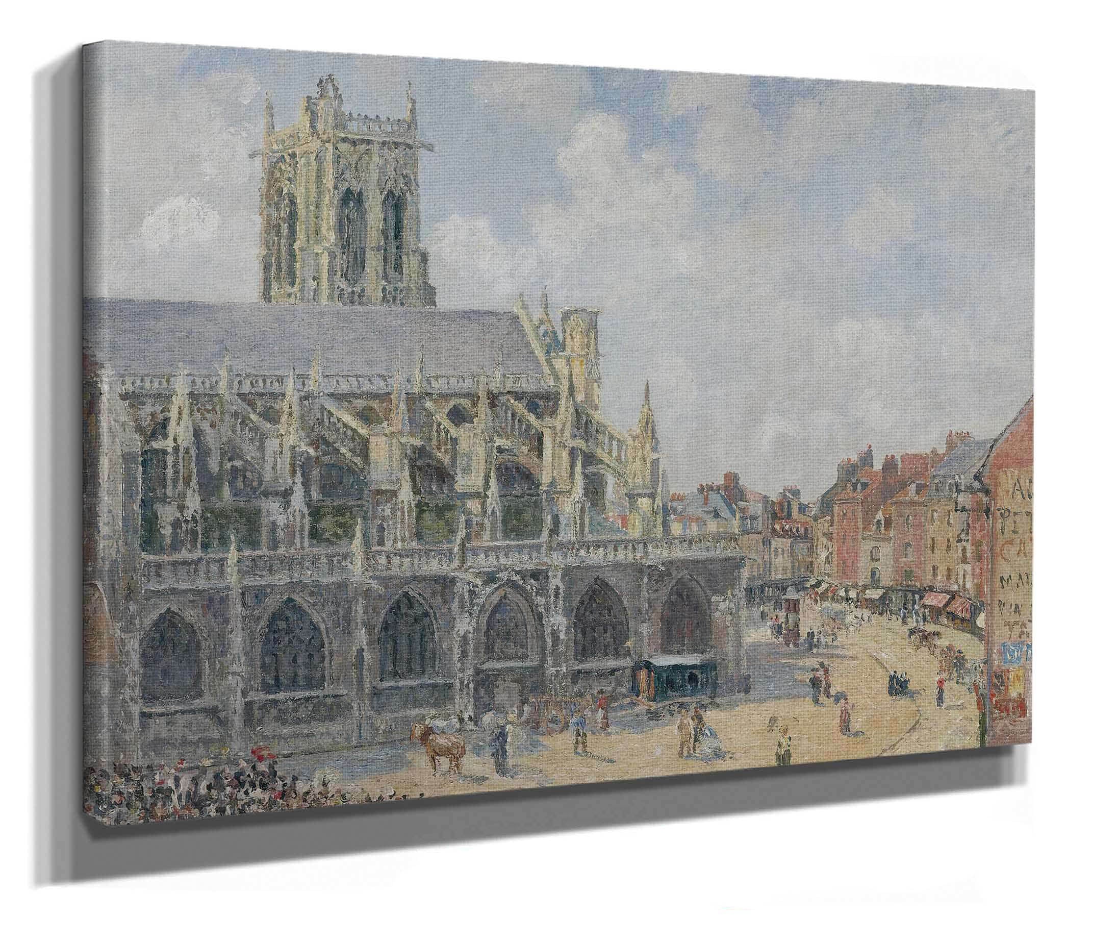 Leglise Saint Jacques A Dieppe Matin Soleil by Camille Pissarro - Image 2