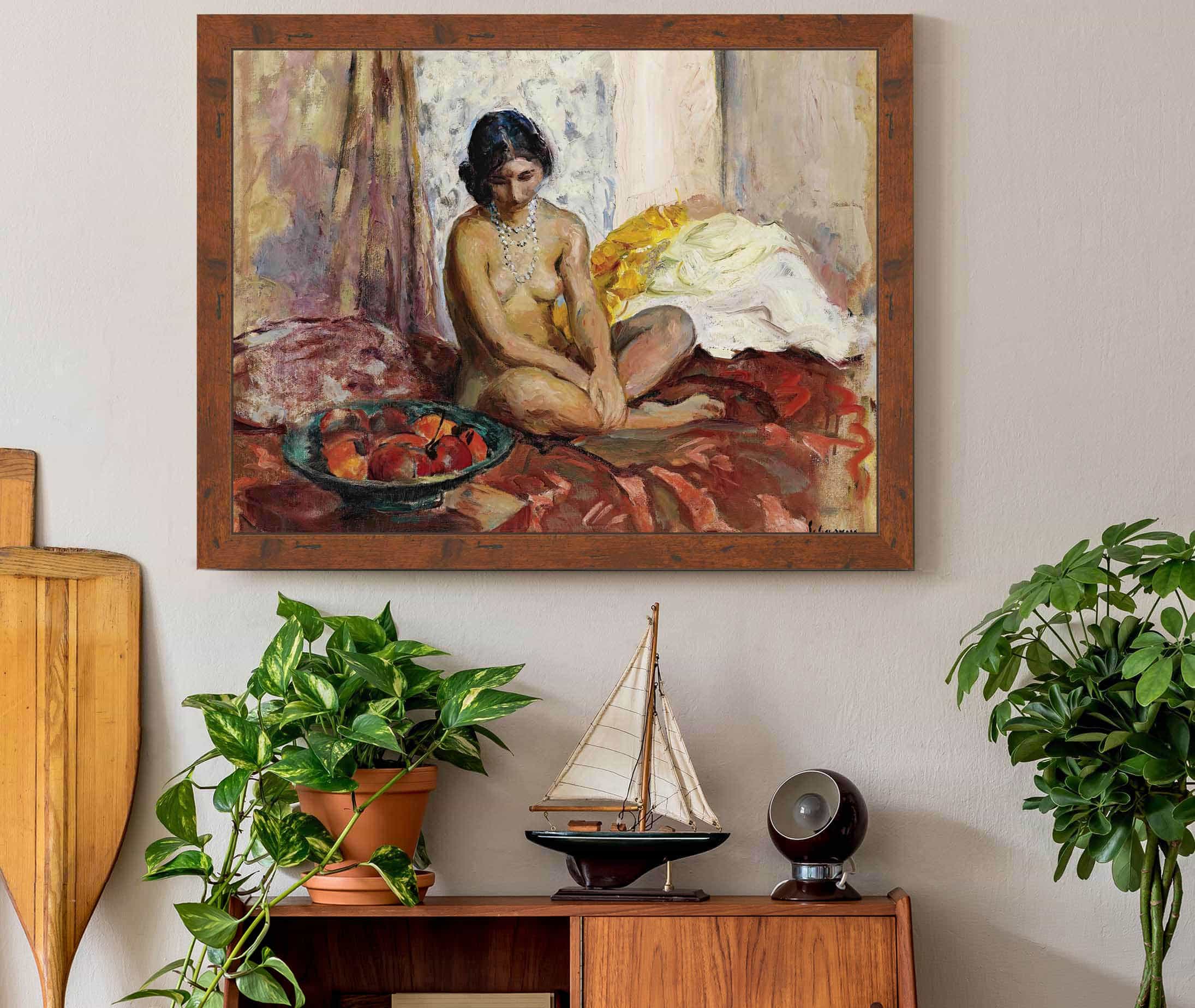 Legyptienne Au Plateau De Fruits by Henri Lebasque - Image 3