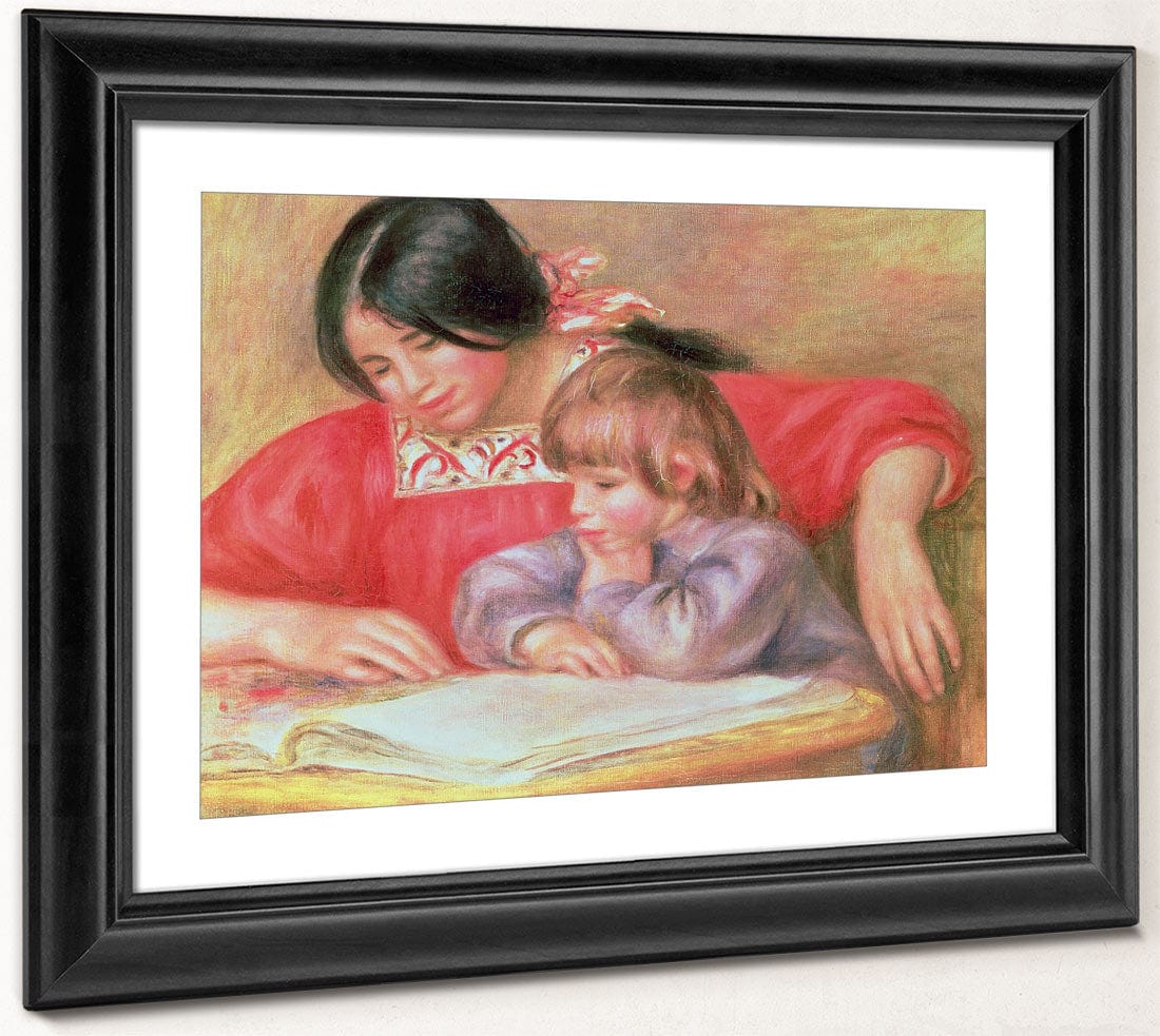Leontine And Coco By Pierre Auguste Renoir - Image 4