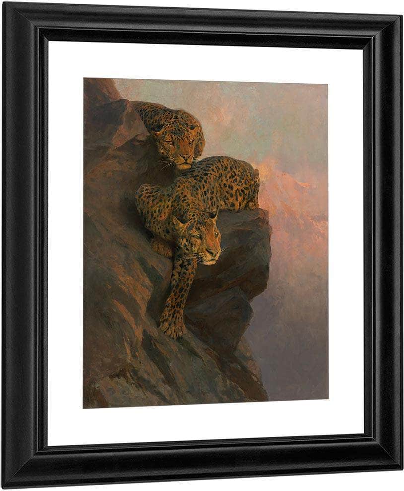 Leopards On The Lookout By Arthur Wardle - Image 3