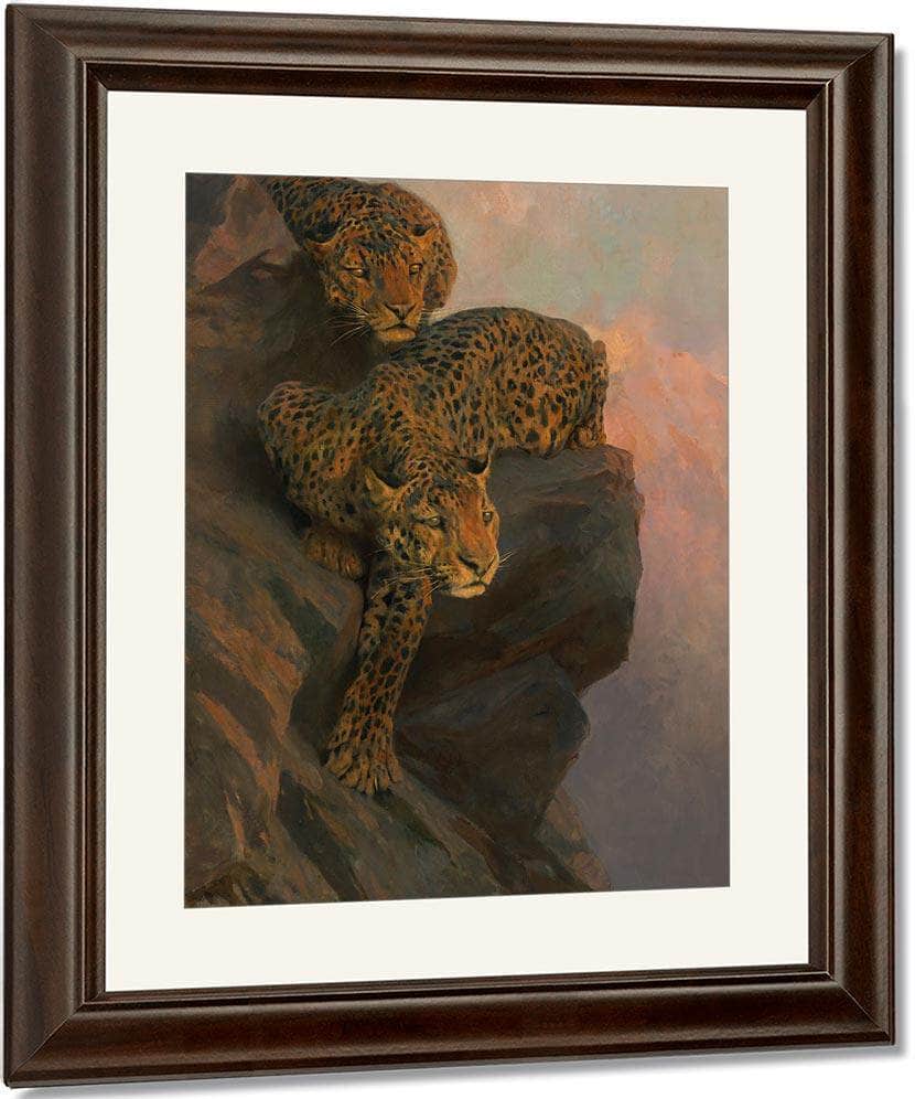 Leopards On The Lookout By Arthur Wardle - Image 4