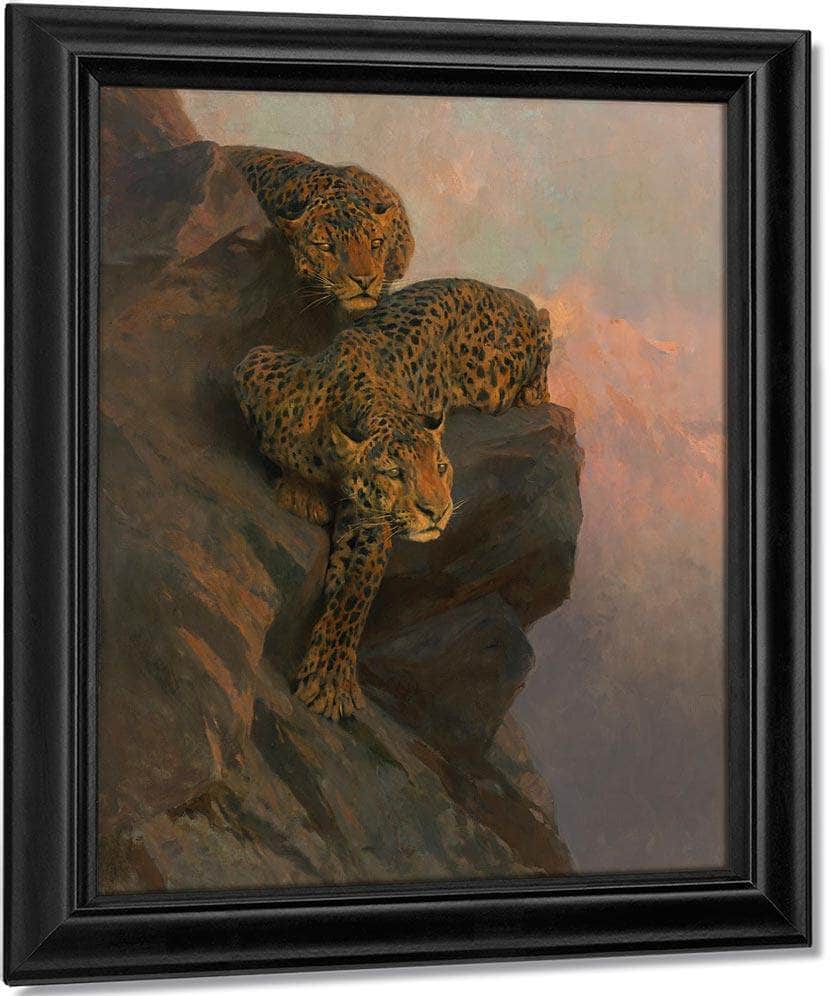 Leopards On The Lookout By Arthur Wardle - Image 7