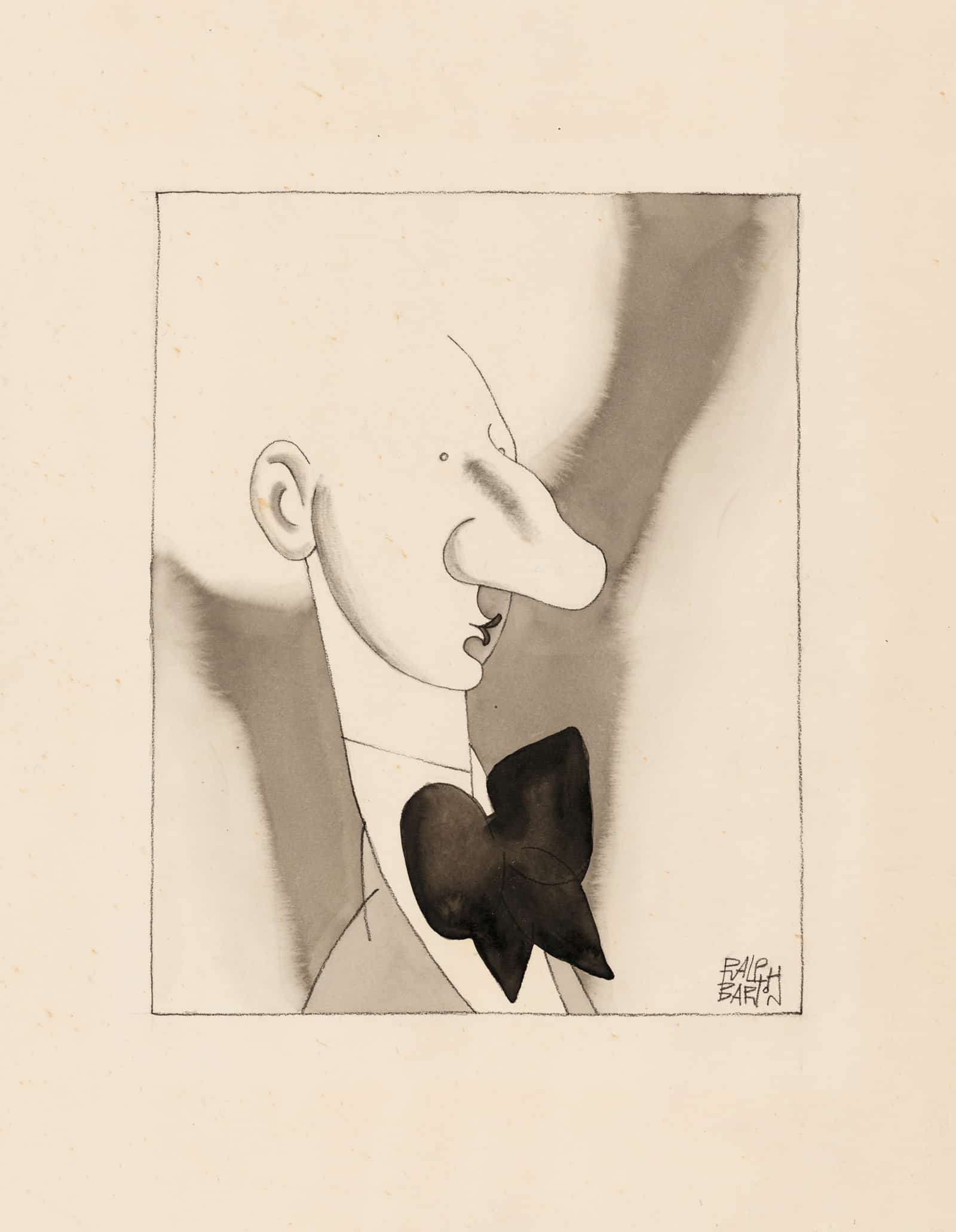 Leopold Stokowski by Ralph Barton