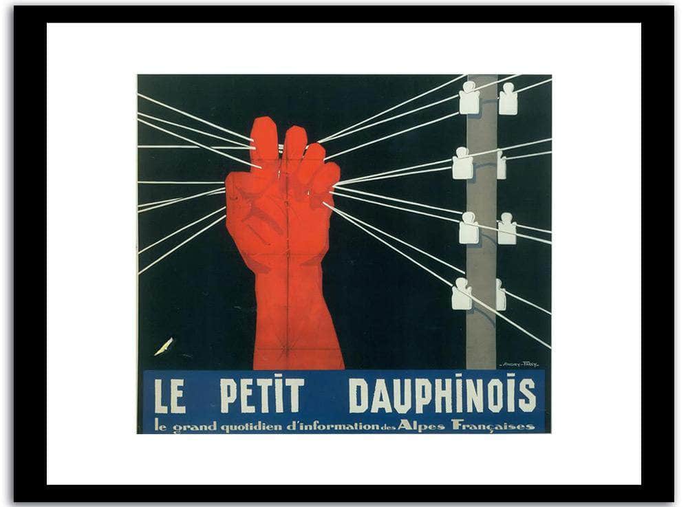 Le Petit Dauphinois  Vintage Poster