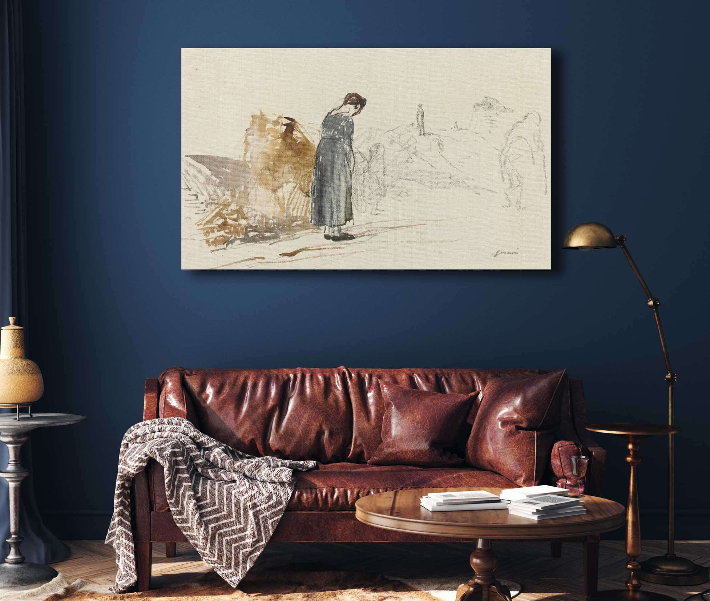 Les Allemandes Sont Partis by Jean Louis Forain - Image 4