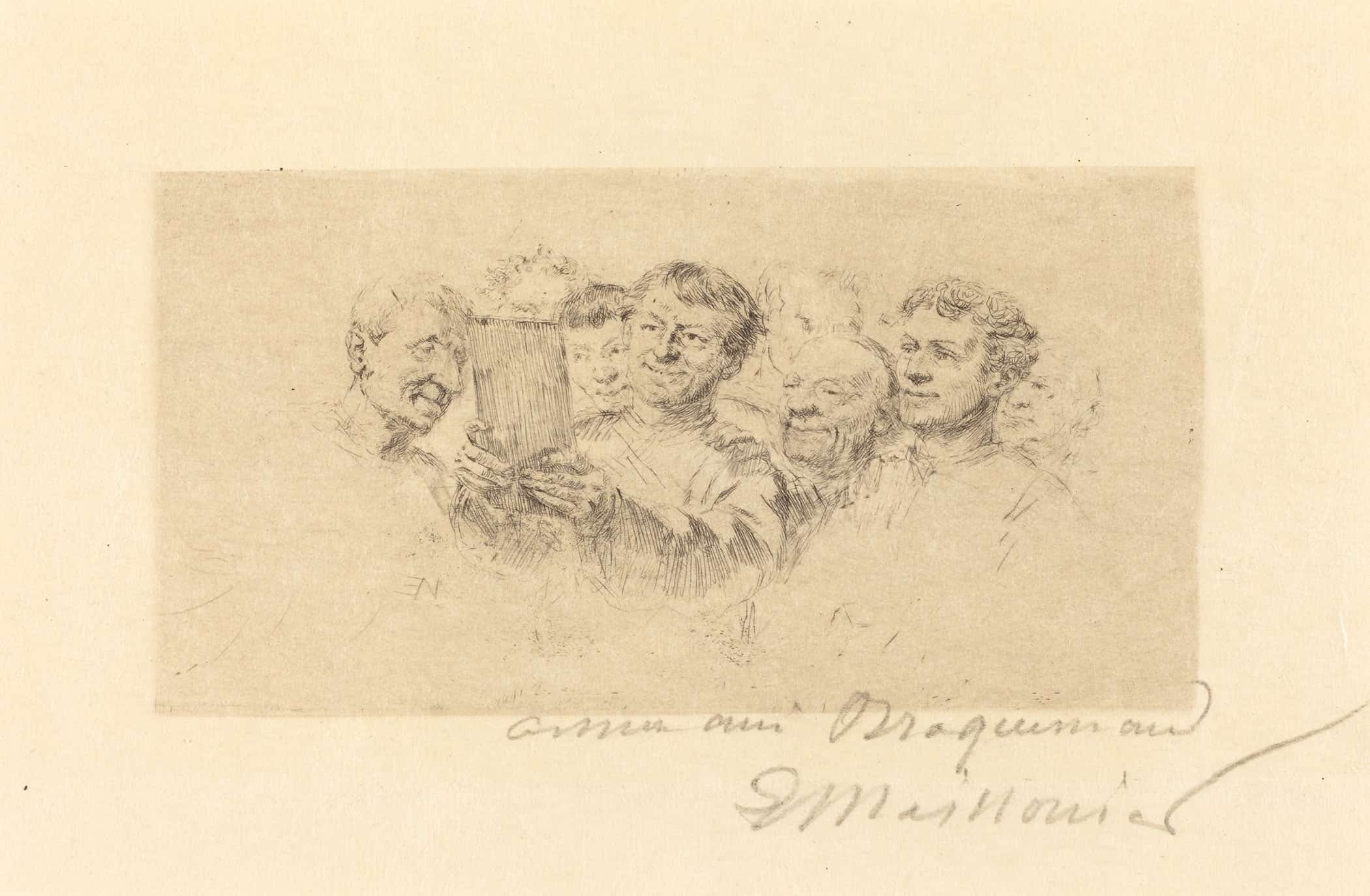 Les Amateurs by Ernest Meissonier - Image 2