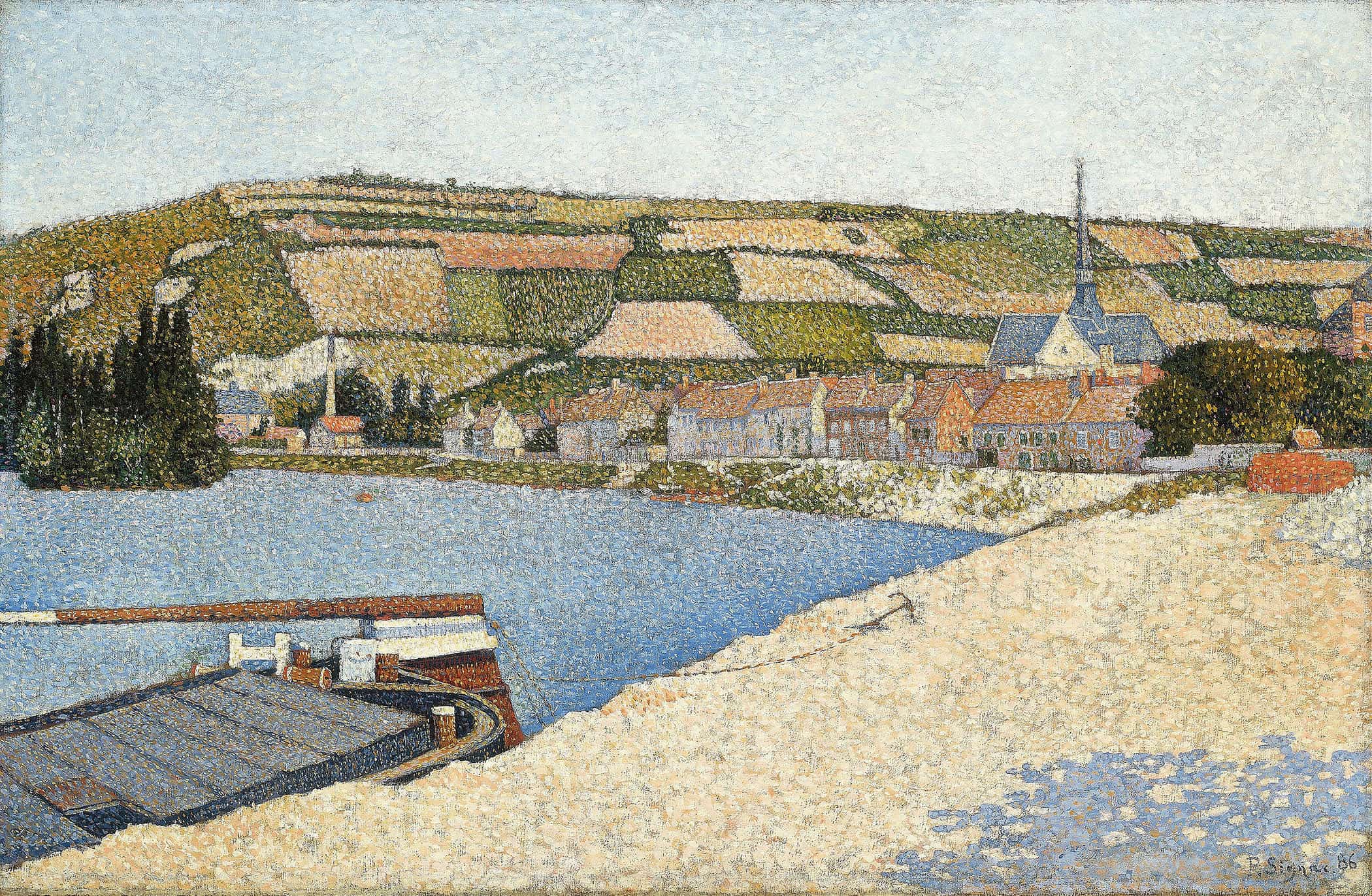 Les Andelys Cote Daval by Paul Signac - Image 2