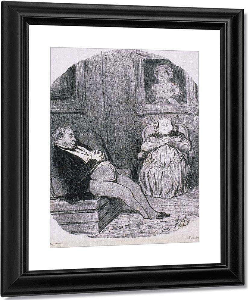 Les Beaux Jours De La Vie Un Nouvel Anobli By Honore Daumier - Image 3