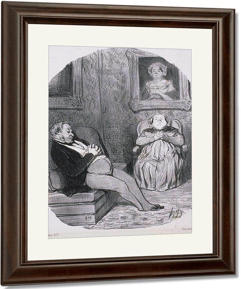Les Beaux Jours De La Vie Un Nouvel Anobli By Honore Daumier - Image 4