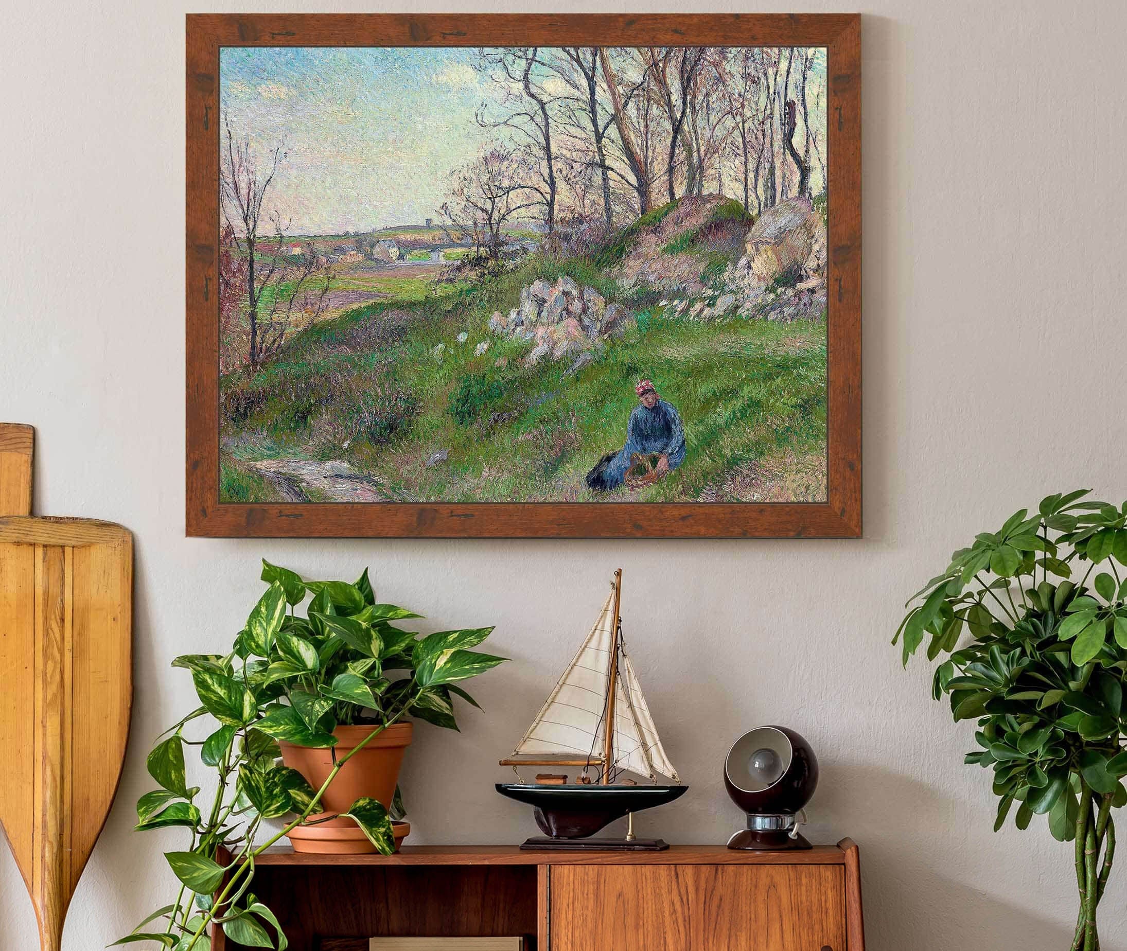 Les Carrieres Du Chou Pontoise by Camille Pissarro - Image 3