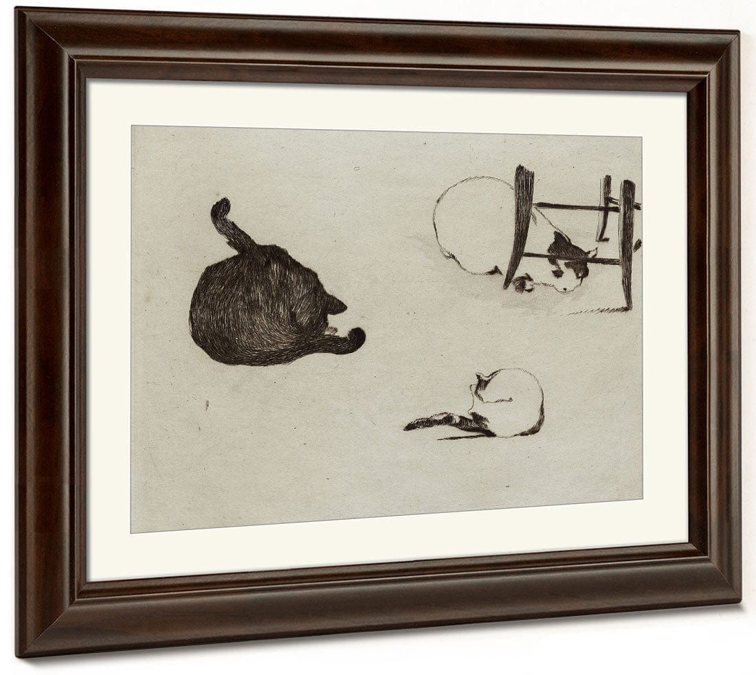 Les Chats By Edouard Manet - Image 5
