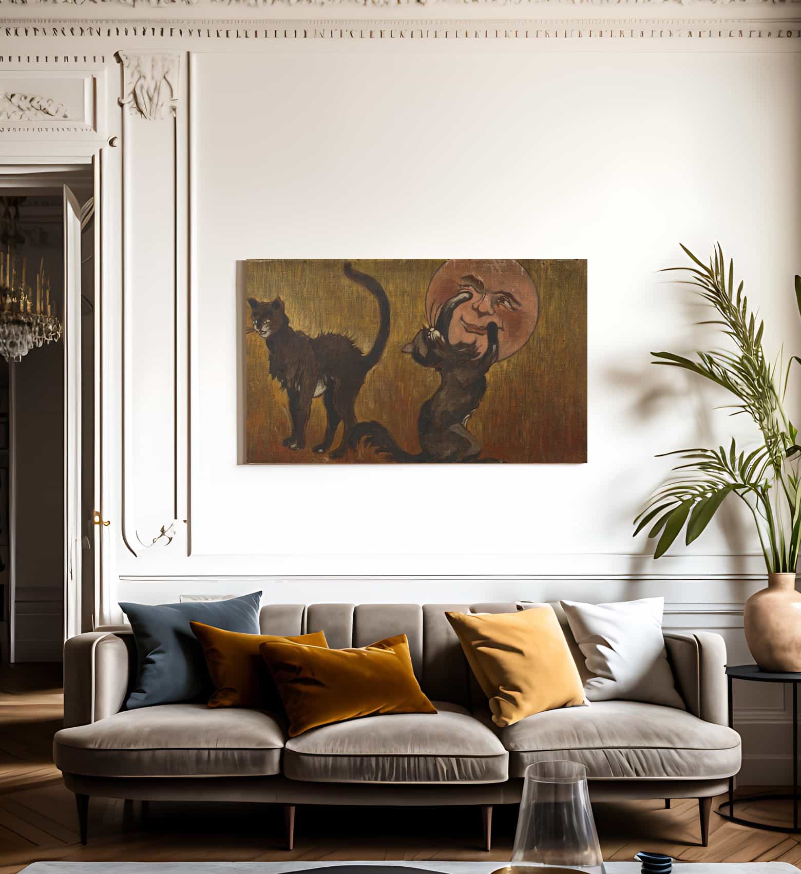 Les Chats Noirs By Henri Riviere - Image 3