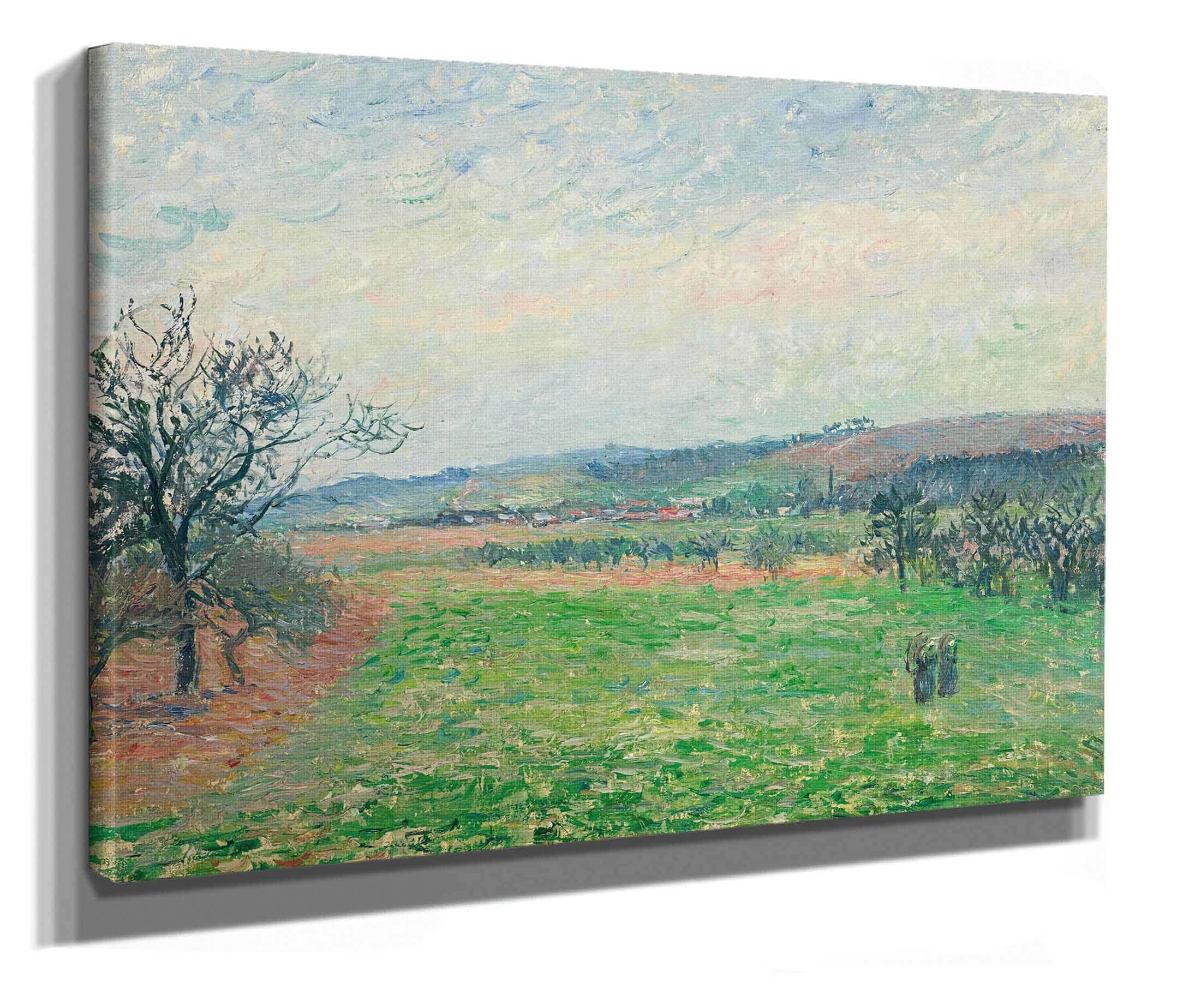Les Coteaux De Gisors Temps Gris by Camille Pissarro - Image 2