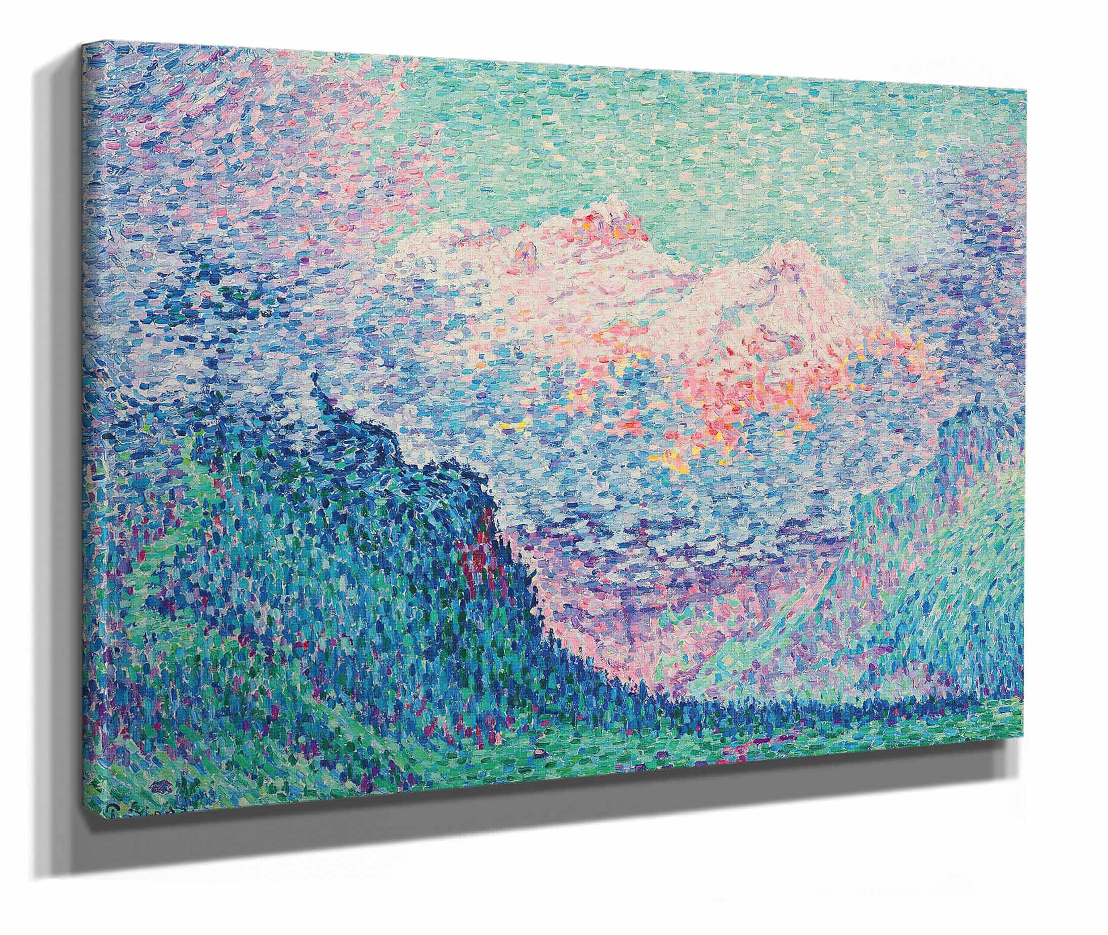 Les Diablerets Loldenhorn Et Le Becabesson by Paul Signac - Image 2
