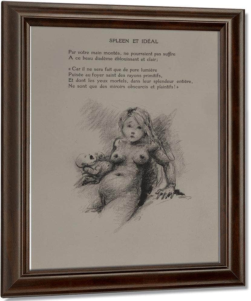 Les Fleur Du Mal By Charles Baudelaire 1947 By Louis Icart - Image 4