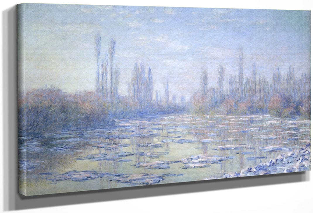 Les Glacons (The Ice Floes) 1 By Claude Monet