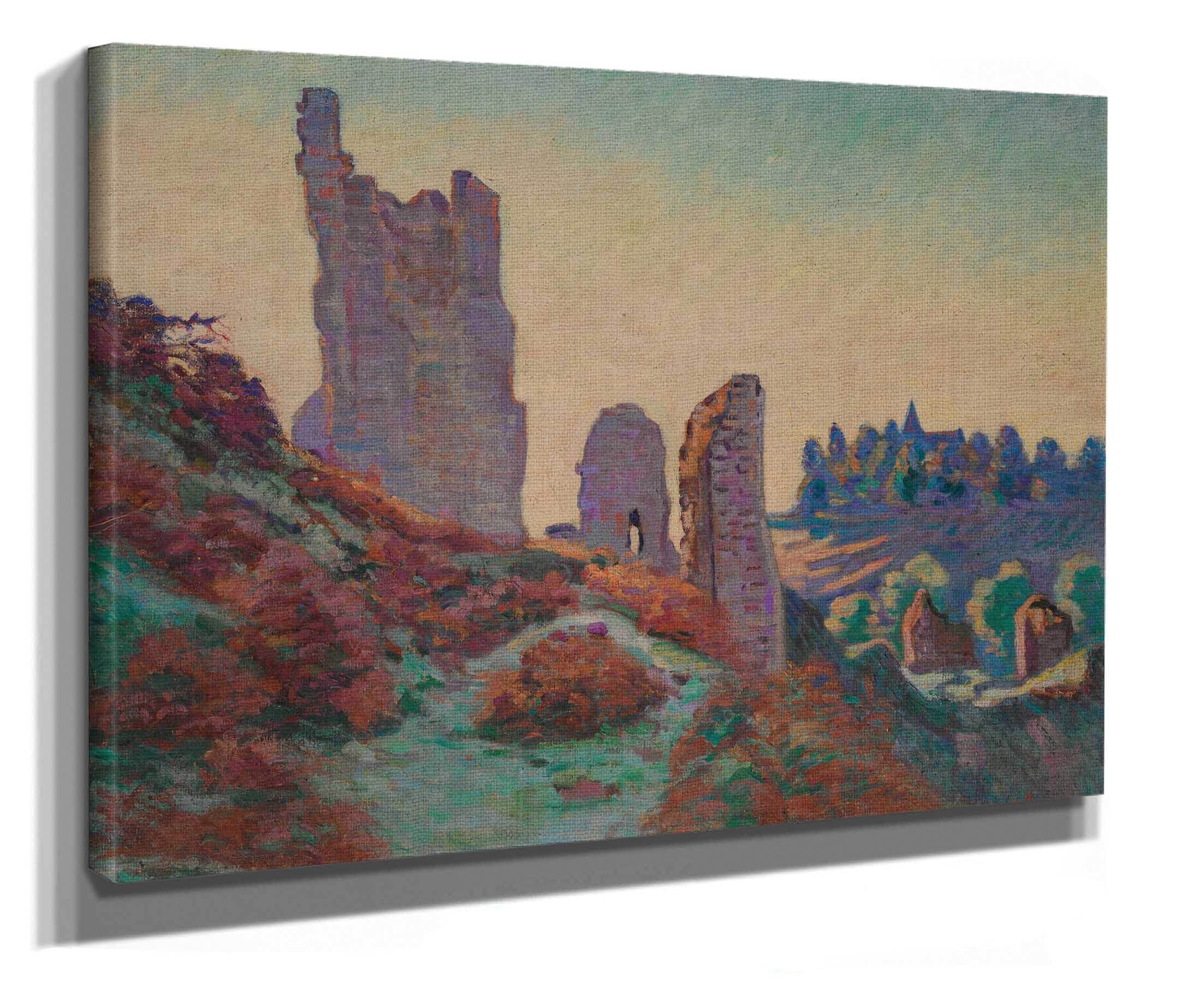 Les Ruines Du Chateau De Crozant by Armand Guillaumin - Image 2