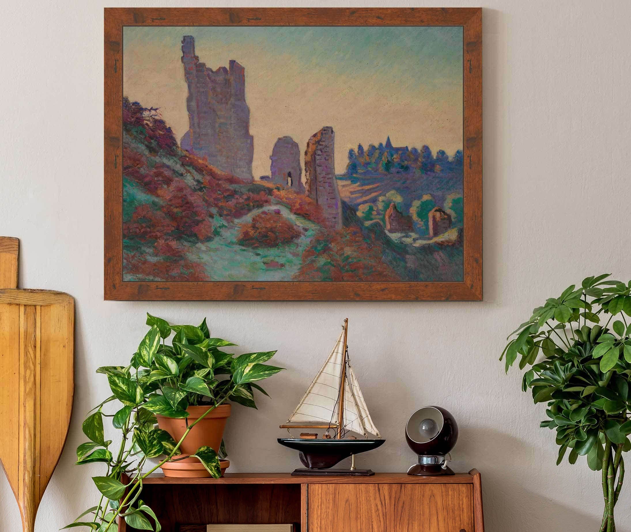 Les Ruines Du Chateau De Crozant by Armand Guillaumin - Image 3