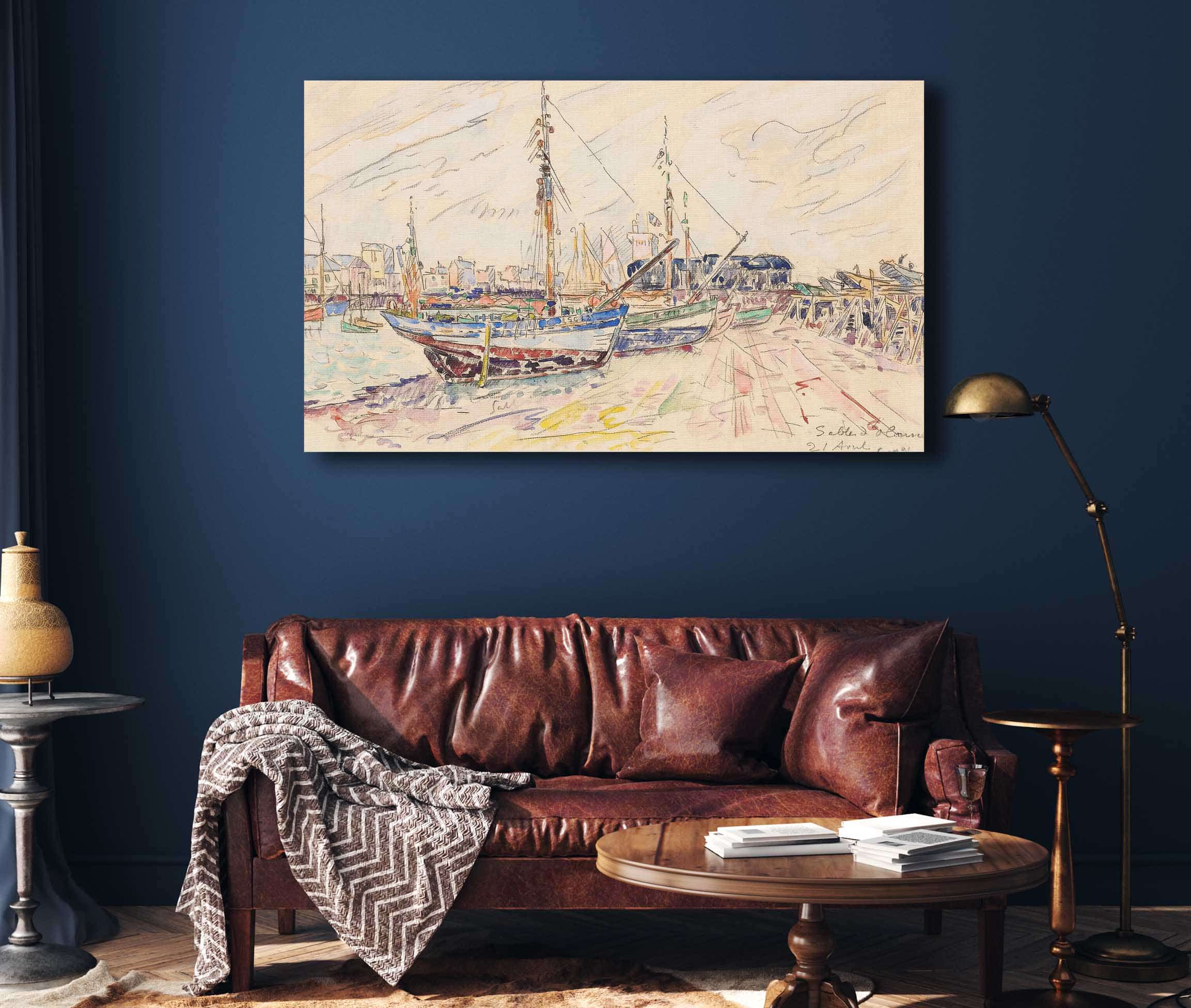 Les Sables D Olonne by Paul Signac - Image 4