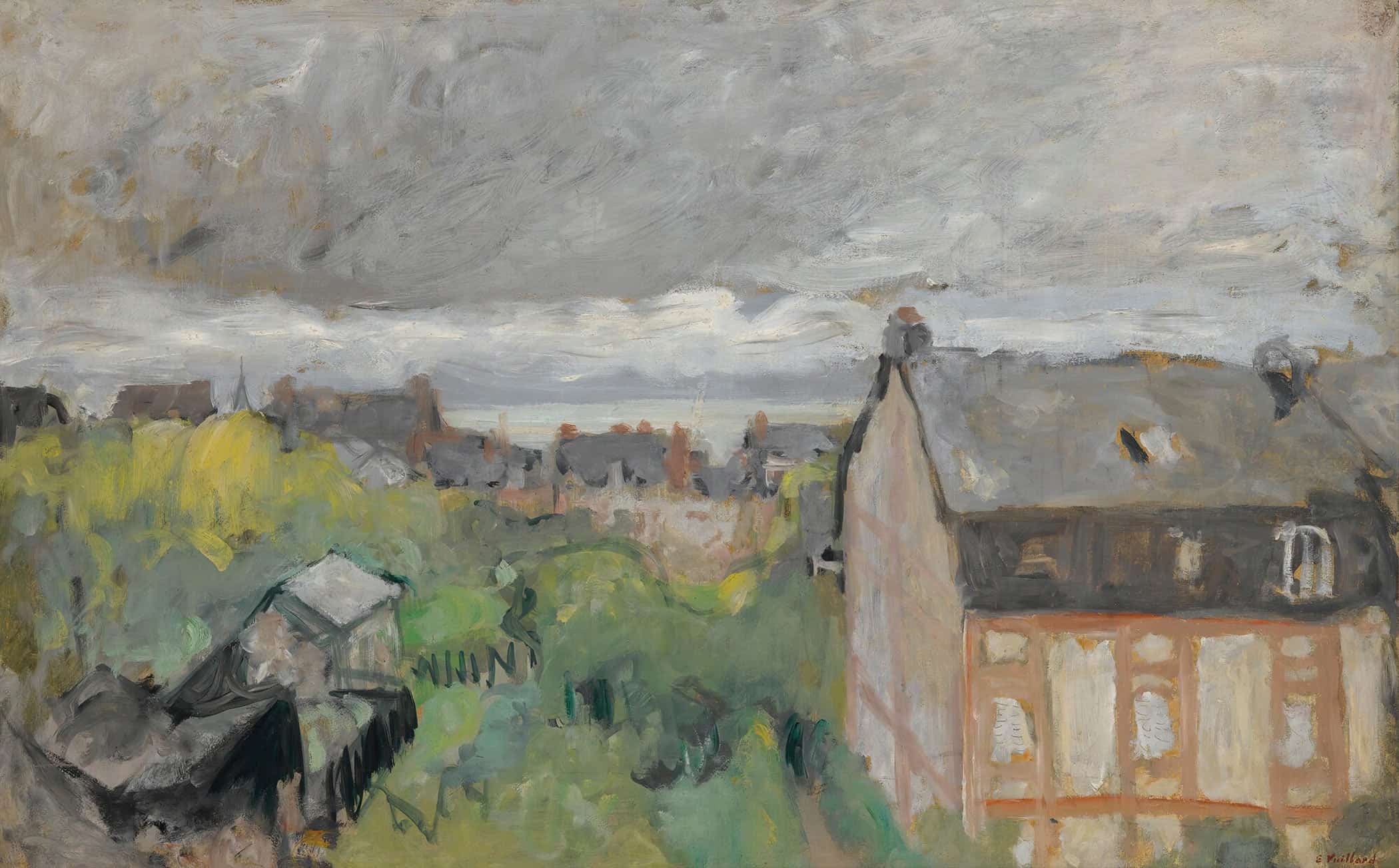 Les Toits Mauves by Edouard Vuillard - Image 2