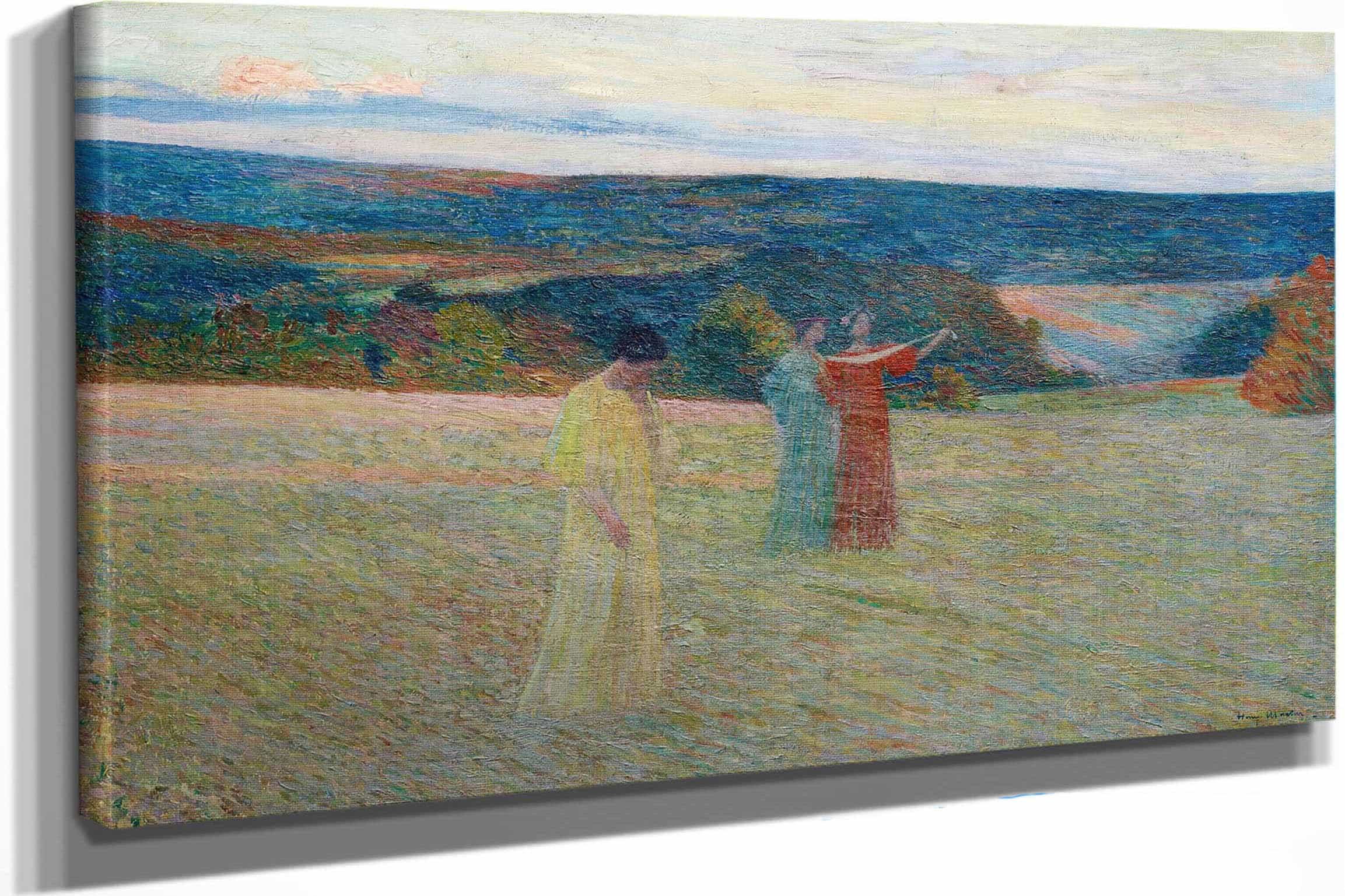 Les Trois Muses by Henri Martin